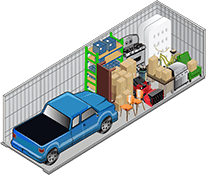 10x30 storage unit in Las Vegas