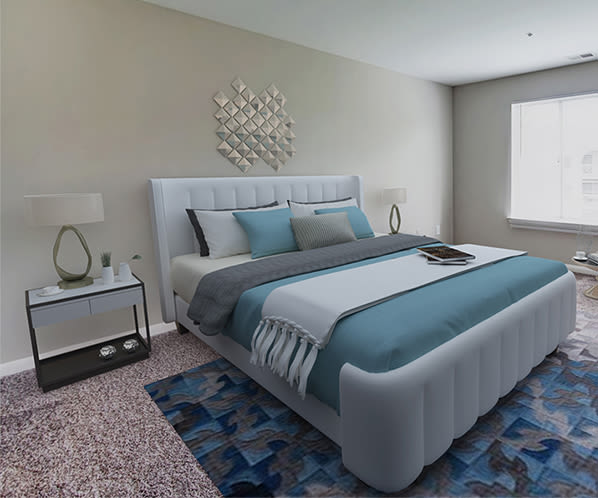 Northampton Apartment Homes offers a kitchen in Largo, MD