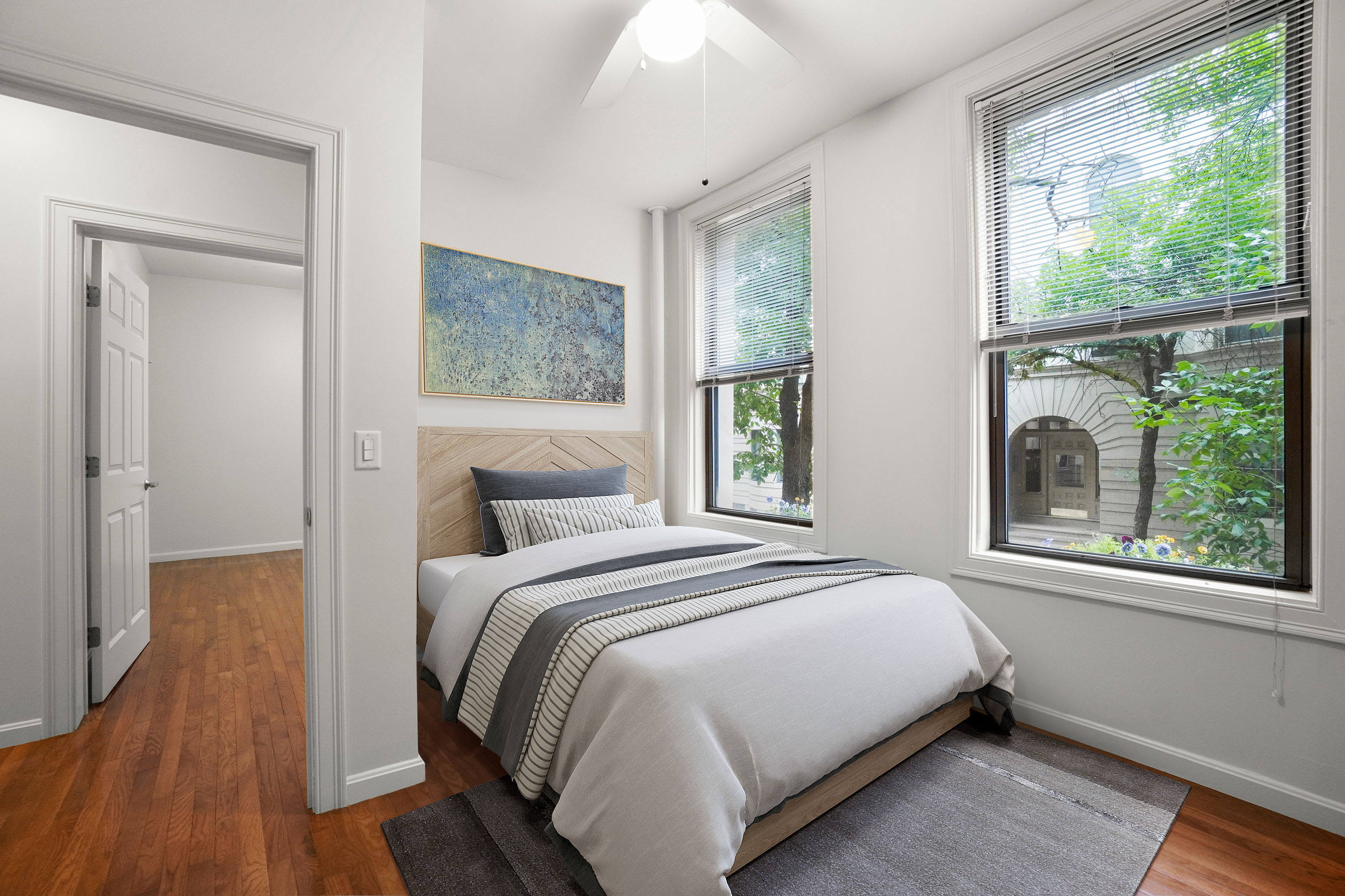 Bedroom at Apartments in Boston, Massachusetts