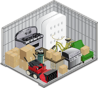 10x10 storage unit at StorageOne Blue Diamond & Buffalo in Las Vegas, Nevada