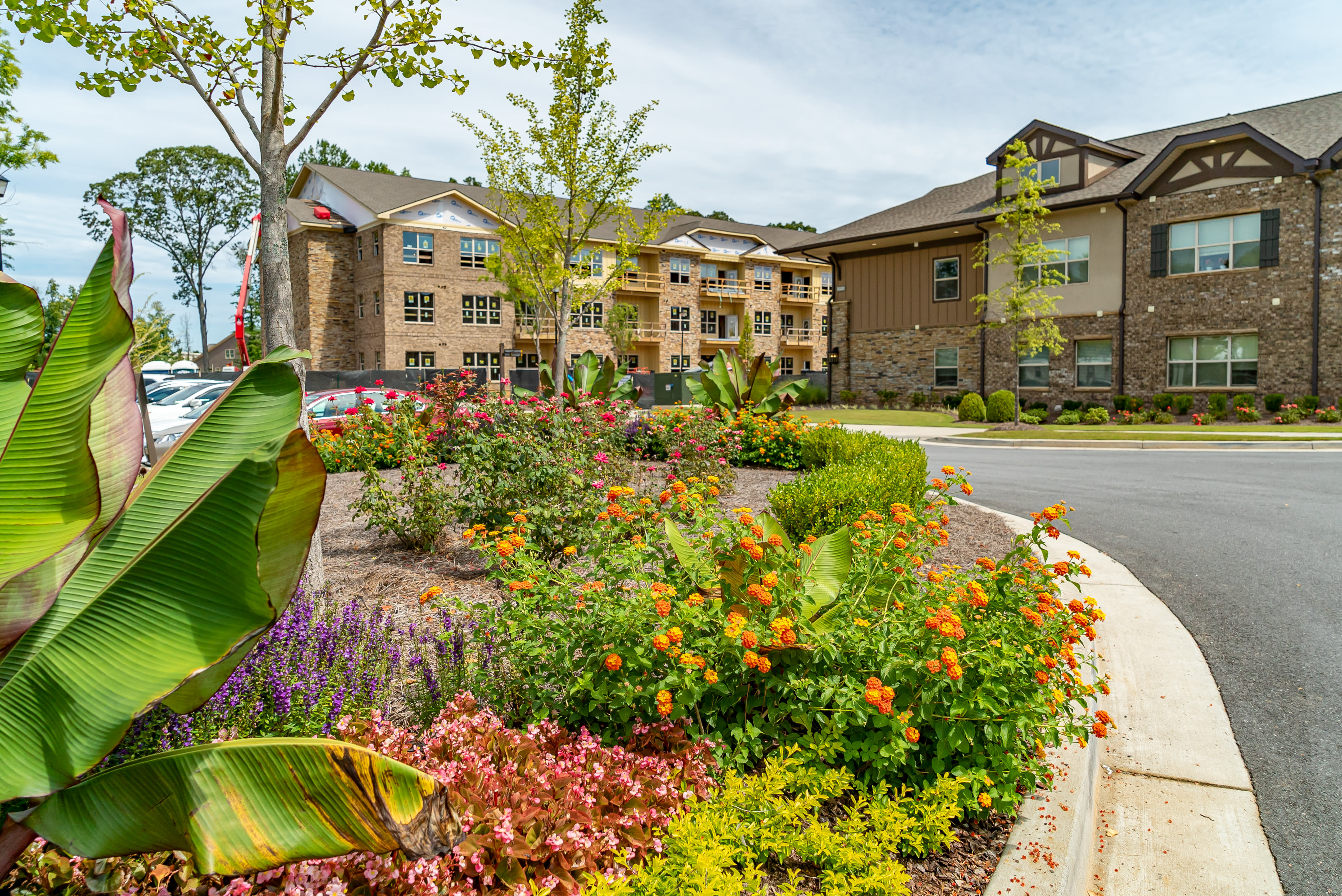 Senior Living apartments and shuttle at a AgeWell Living Georgia community
