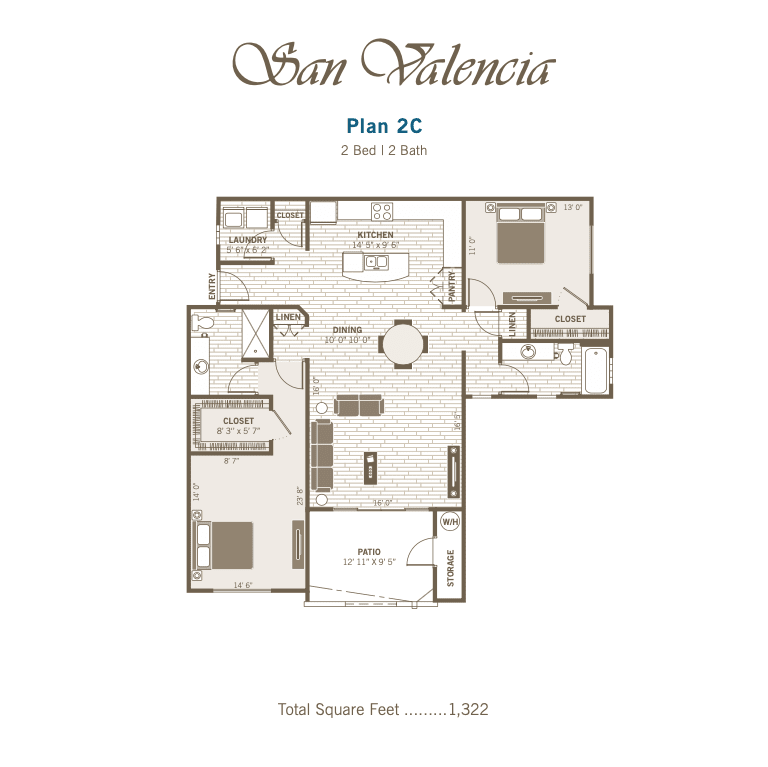 2C 2D floor plan