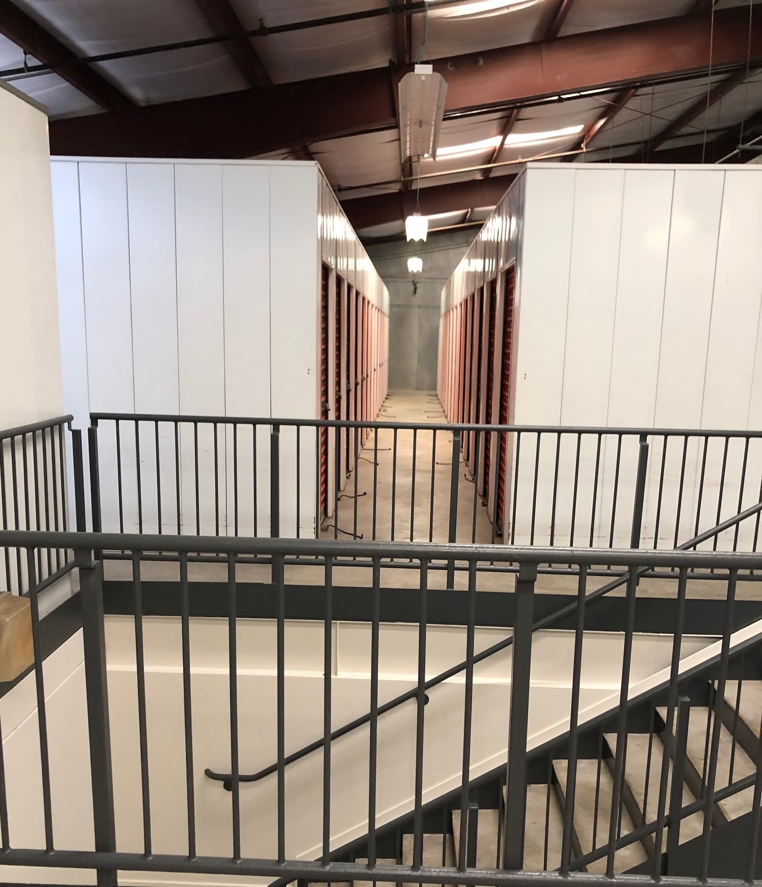 Hallway of units at StorQuest Self Storage in Hilo, Hawaii