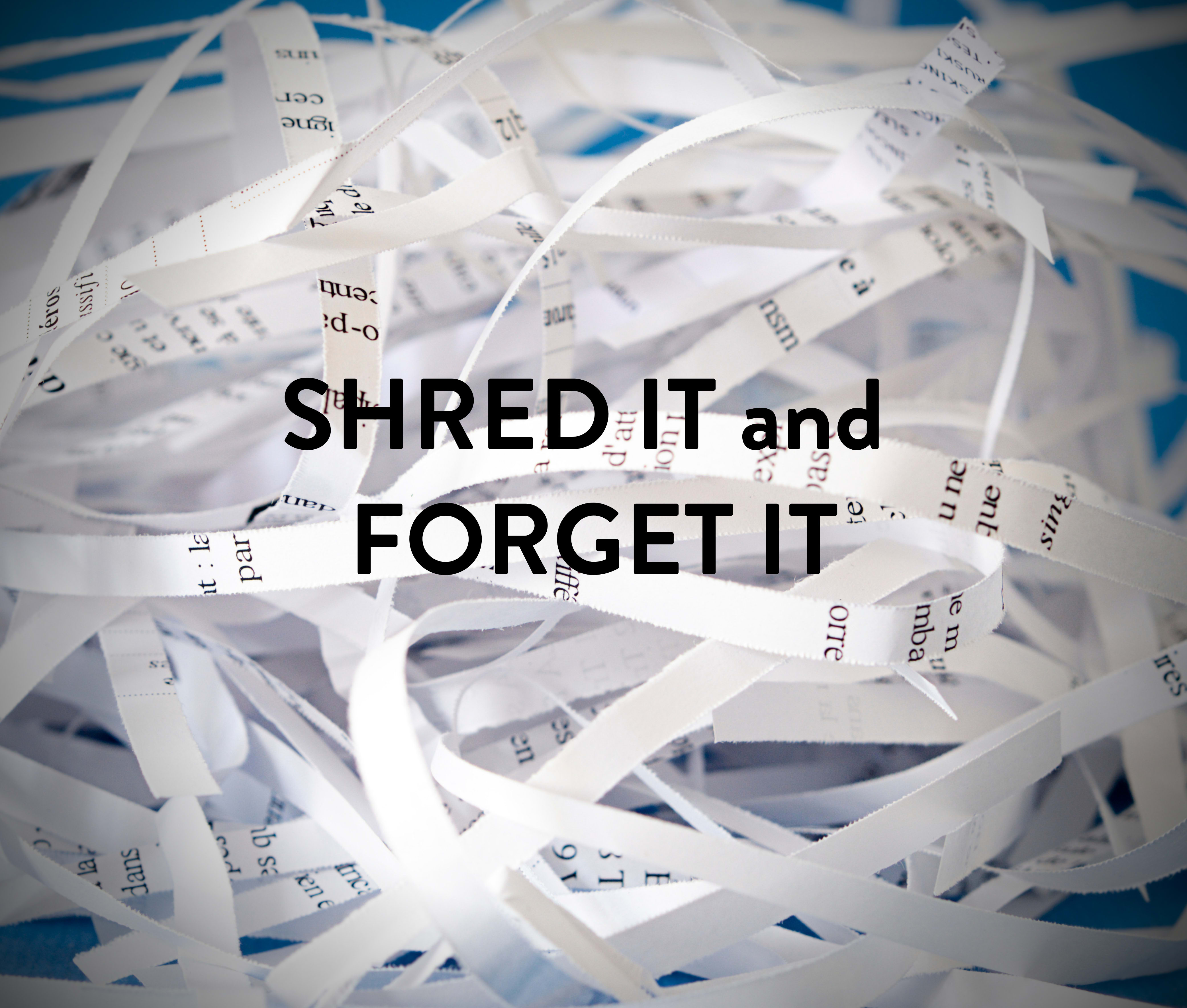 Shred it and Forget it event at Anthology of Blue Ash in Blue Ash, Ohio
