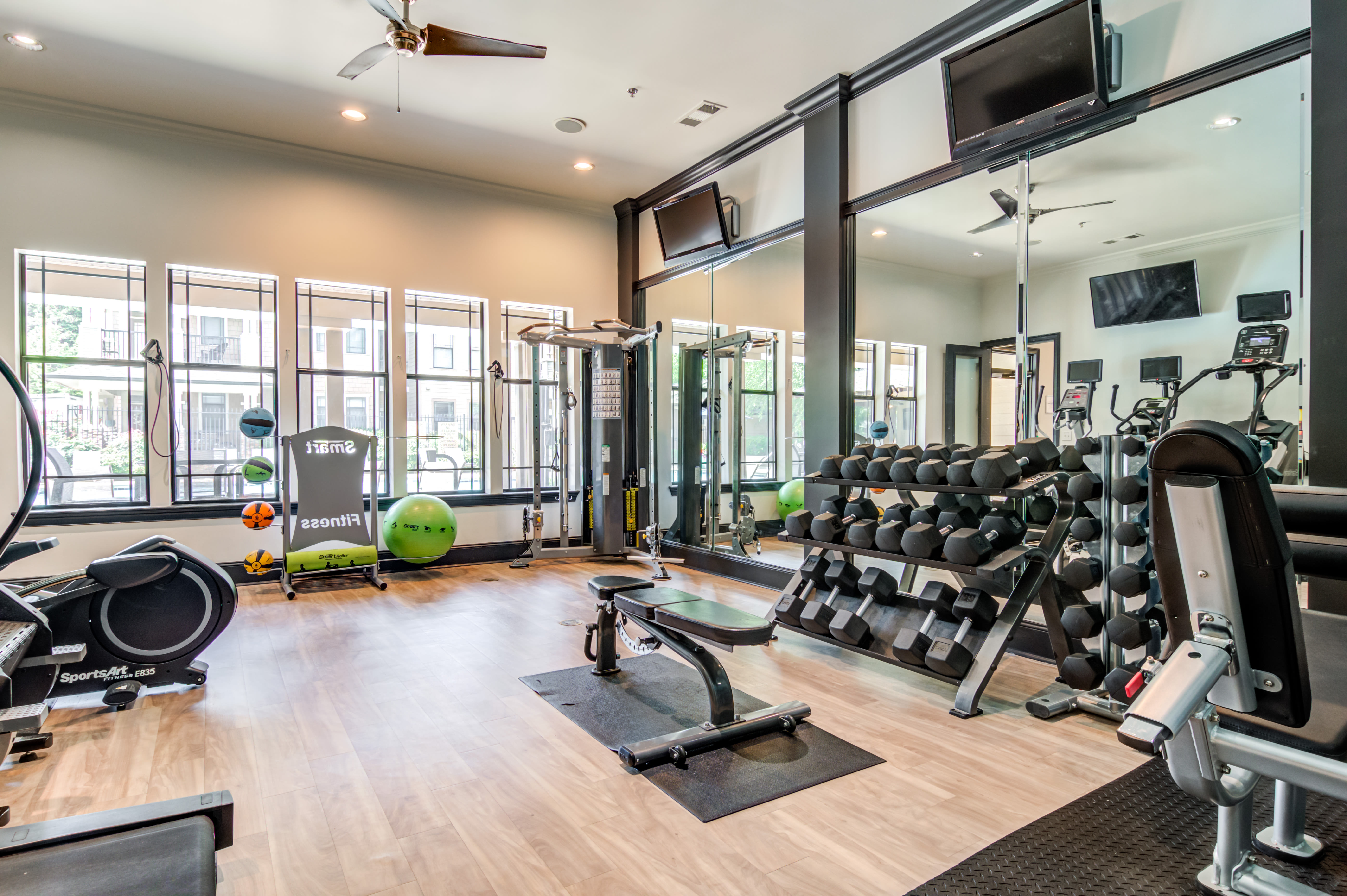 Fitness Room At The Reserve at Johns Creek Walk