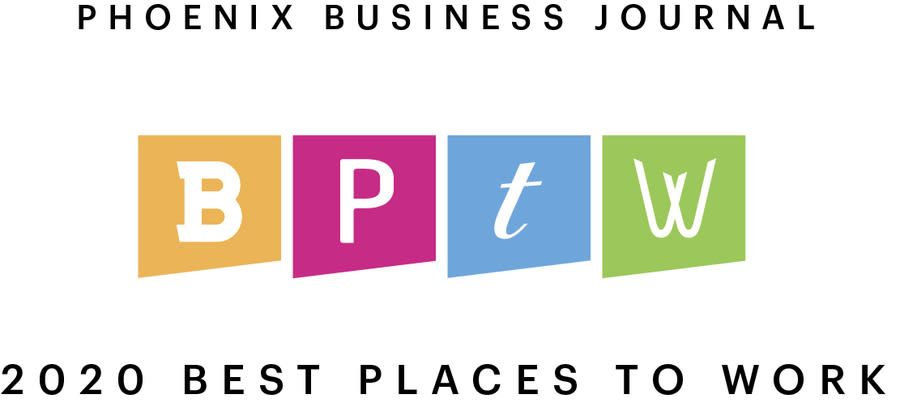 Phoenix Business Journal's Mark-Taylor award for Best Places to Work