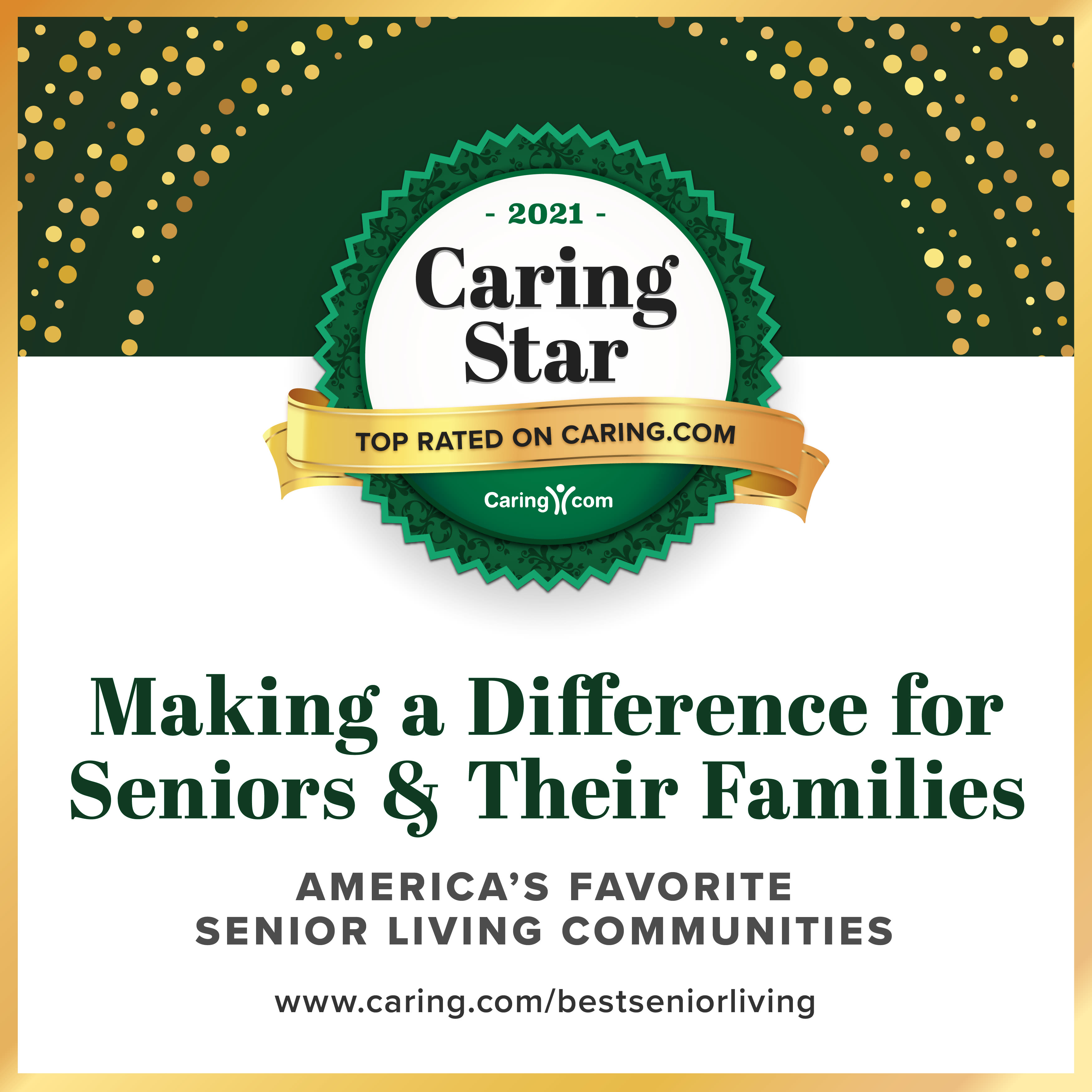 2021 Caring Star Award Winner