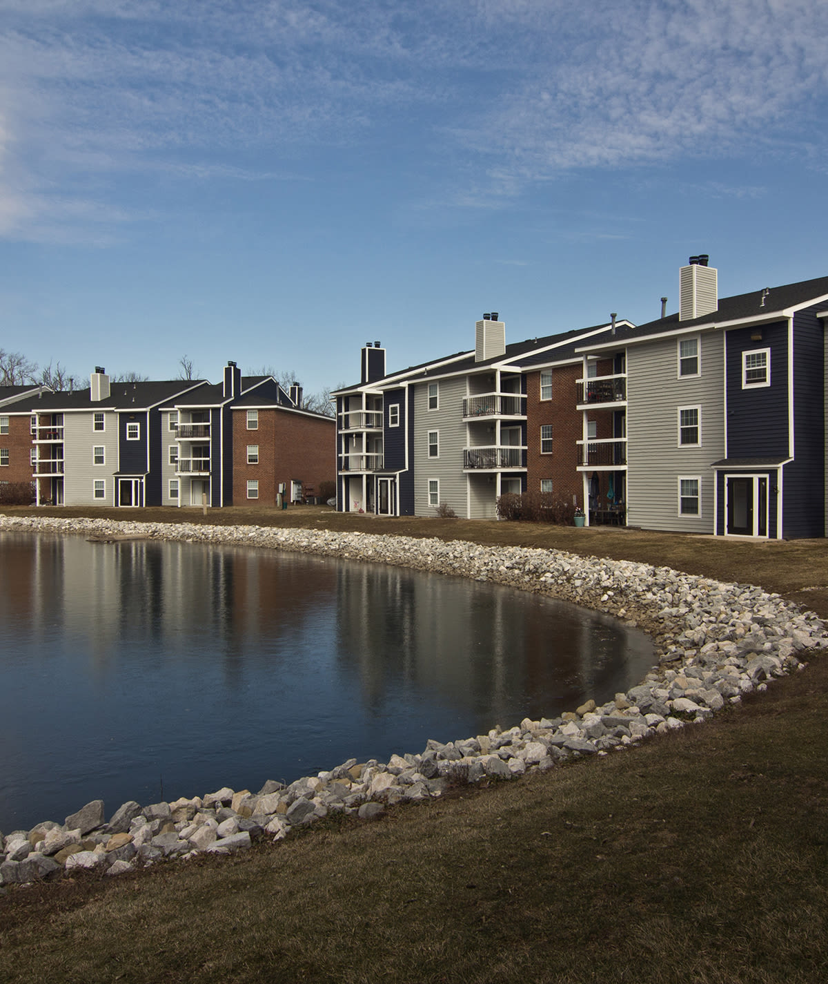 Phenomenal view of Hidden Lakes Apartment Homes in Miamisburg, OH