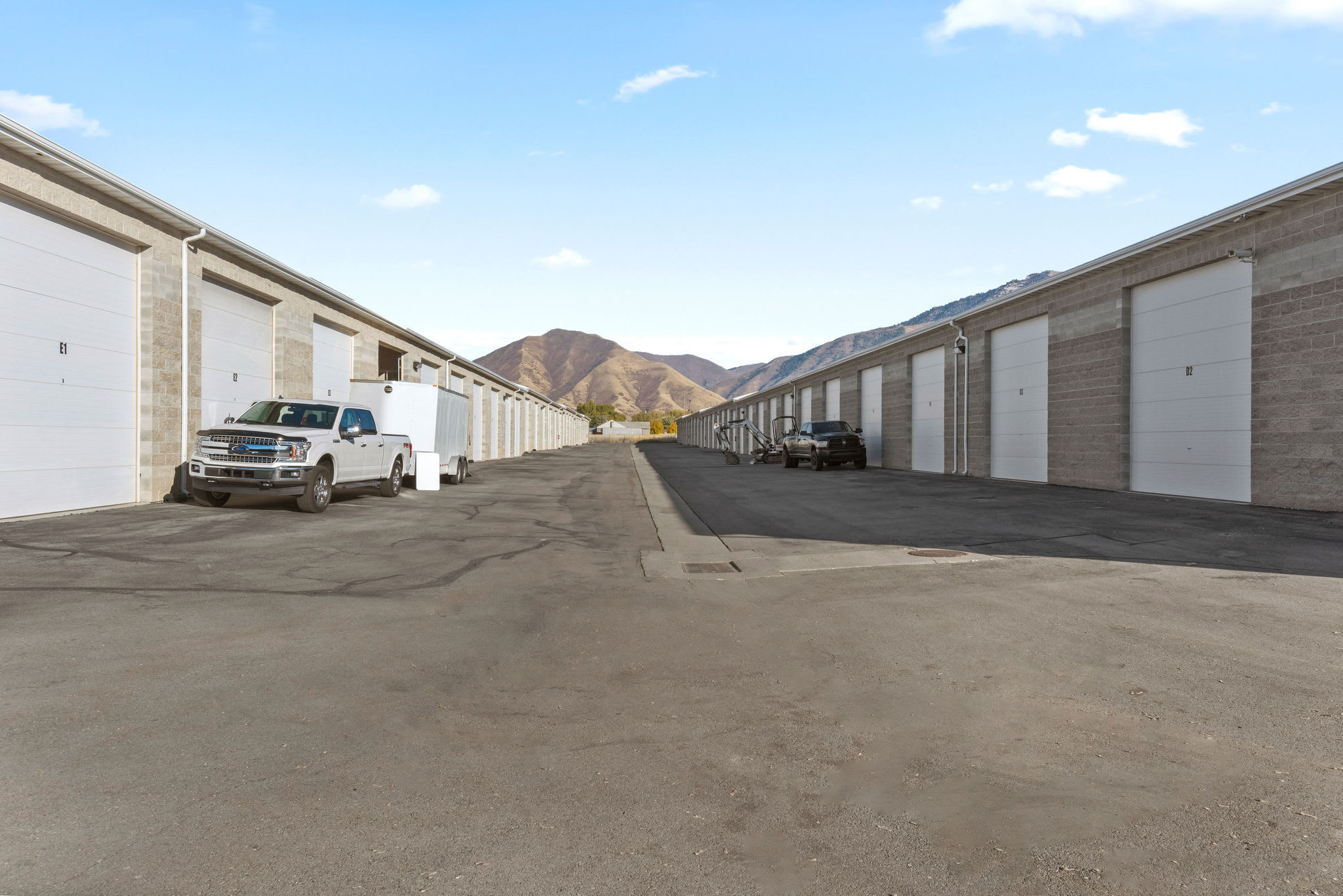 Outdoor units at Stor'em Self Storage in Mapleton, Utah