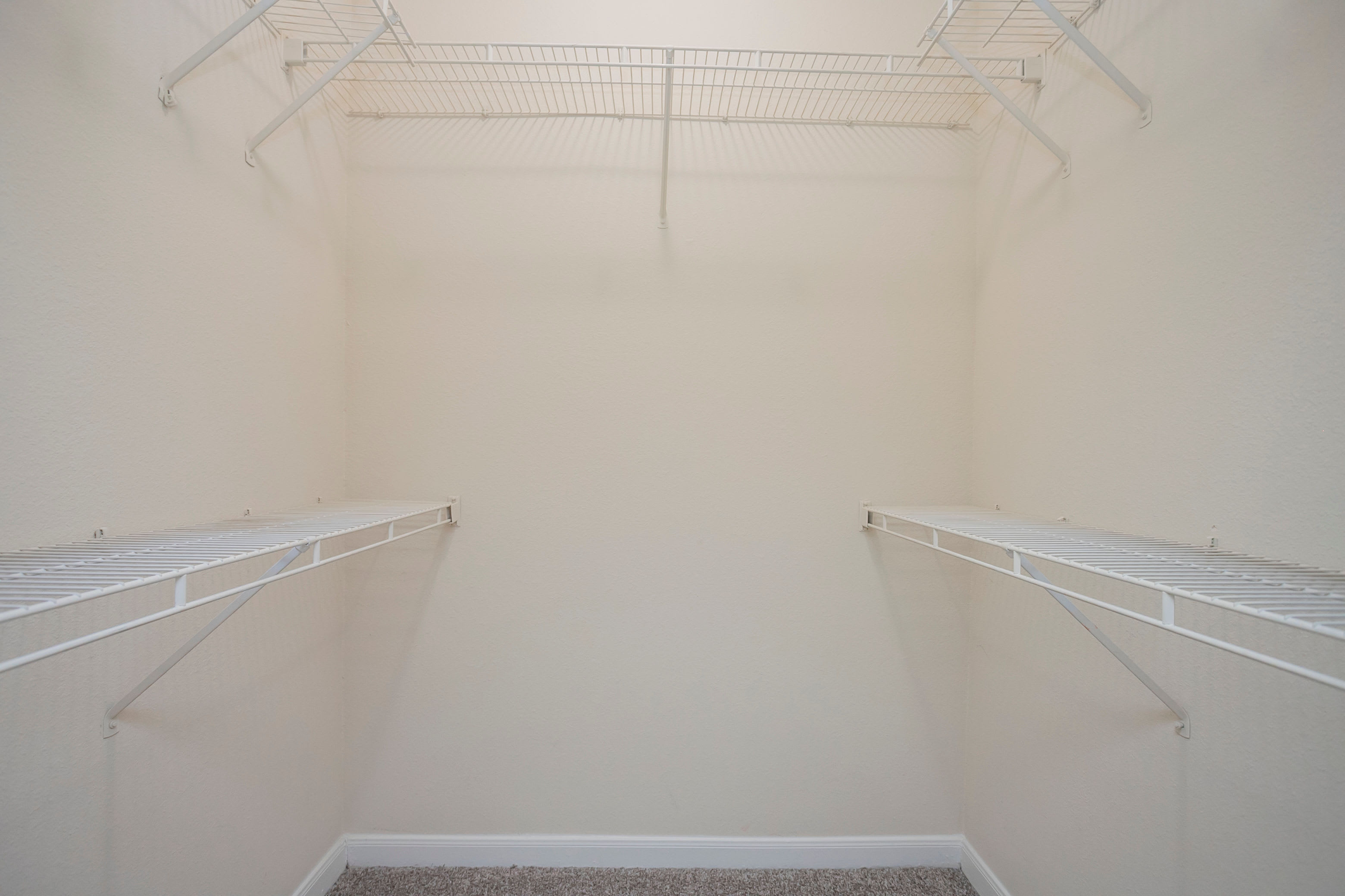 walk in closet at Pinnacle Heights in Antioch, Tennessee