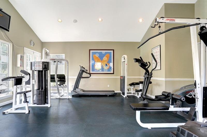 Fitness center at Allegro on Bell in Antioch, Tennessee