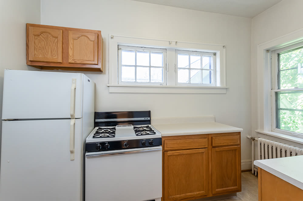 Kitchen at Parkwin Apartments in Rochester, New York