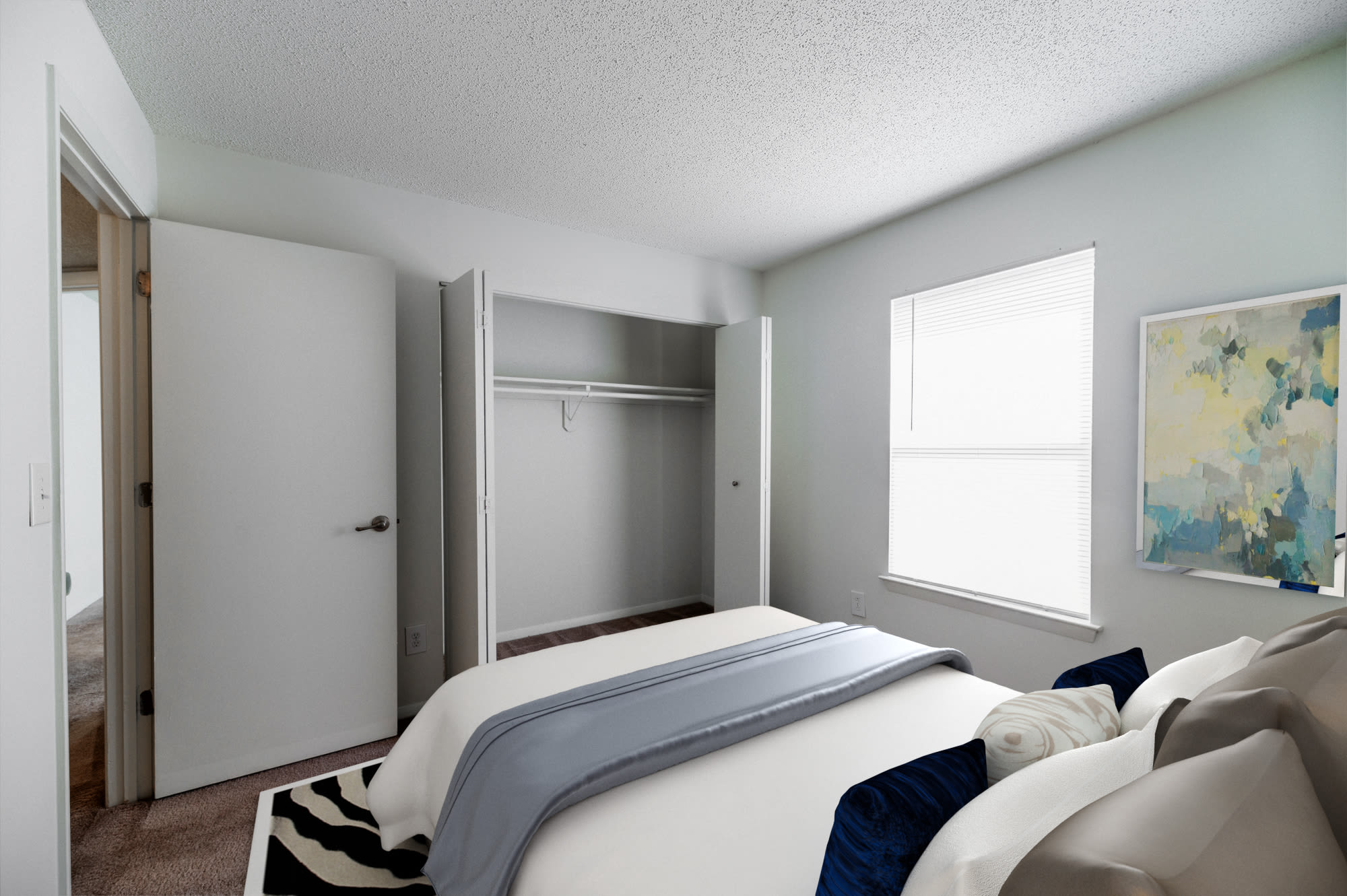 Virtual tour of a two bedroom apartment at Atkins Circle Apartments & Townhomes in Charlotte, North Carolina