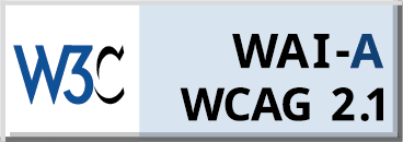 WCAG 2.1 WAI-A badge for The Pavillion in Tarzana, California