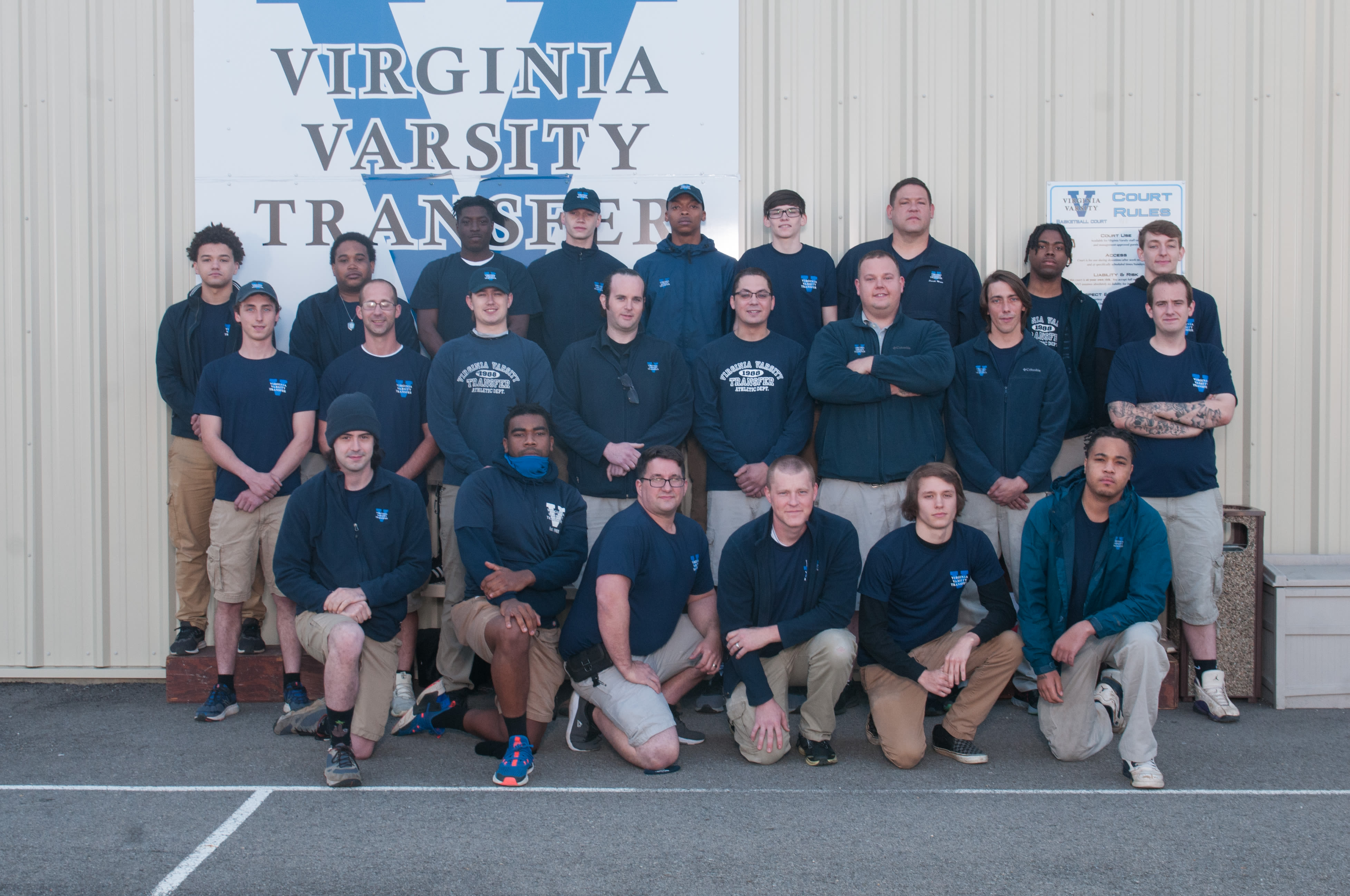 Self storage team at Virginia Varsity Transfer & Storage in Salem, Virginia