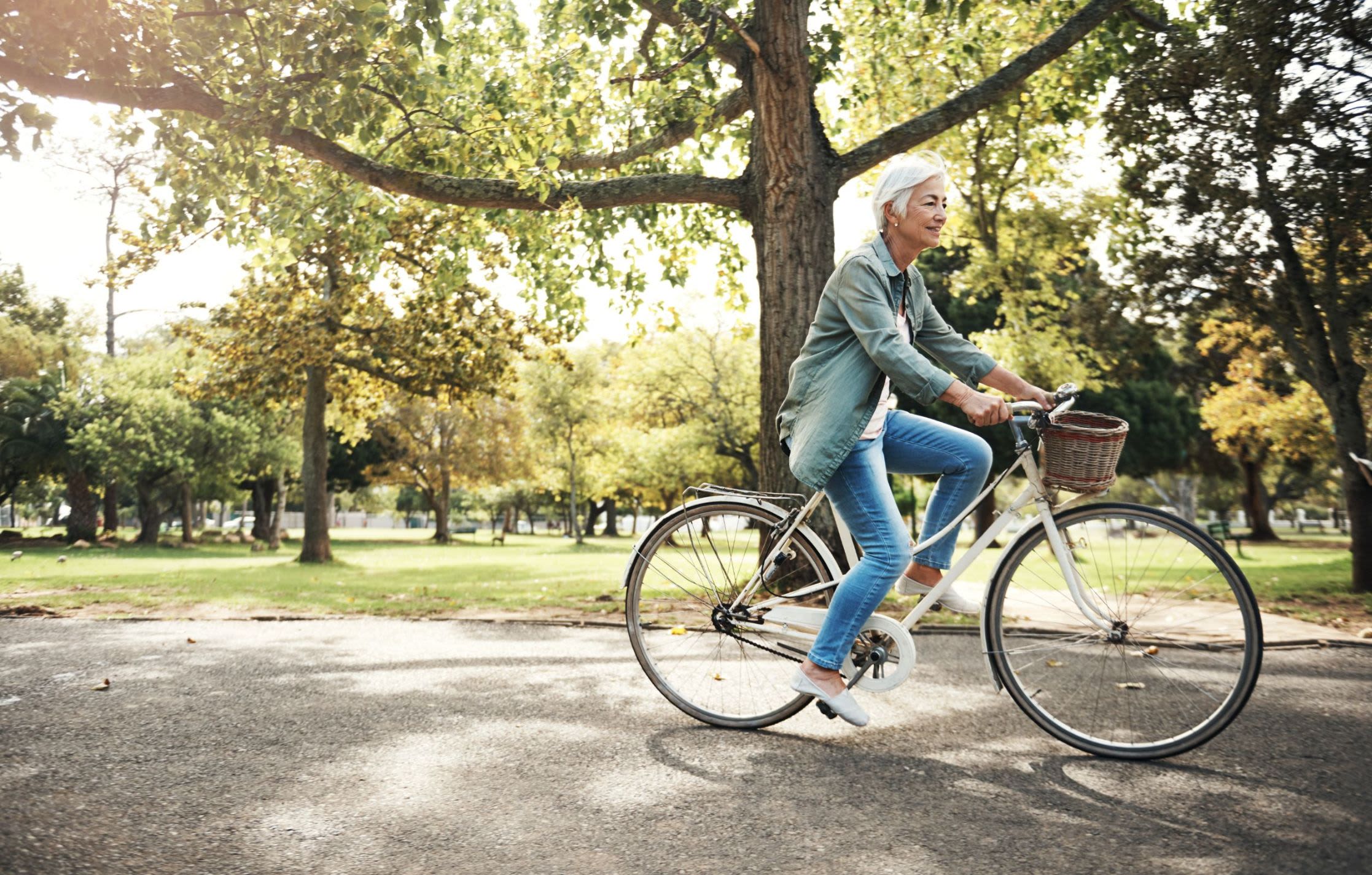 Resident riding their bike near Rockwall, Texas near Marquis Rockwall