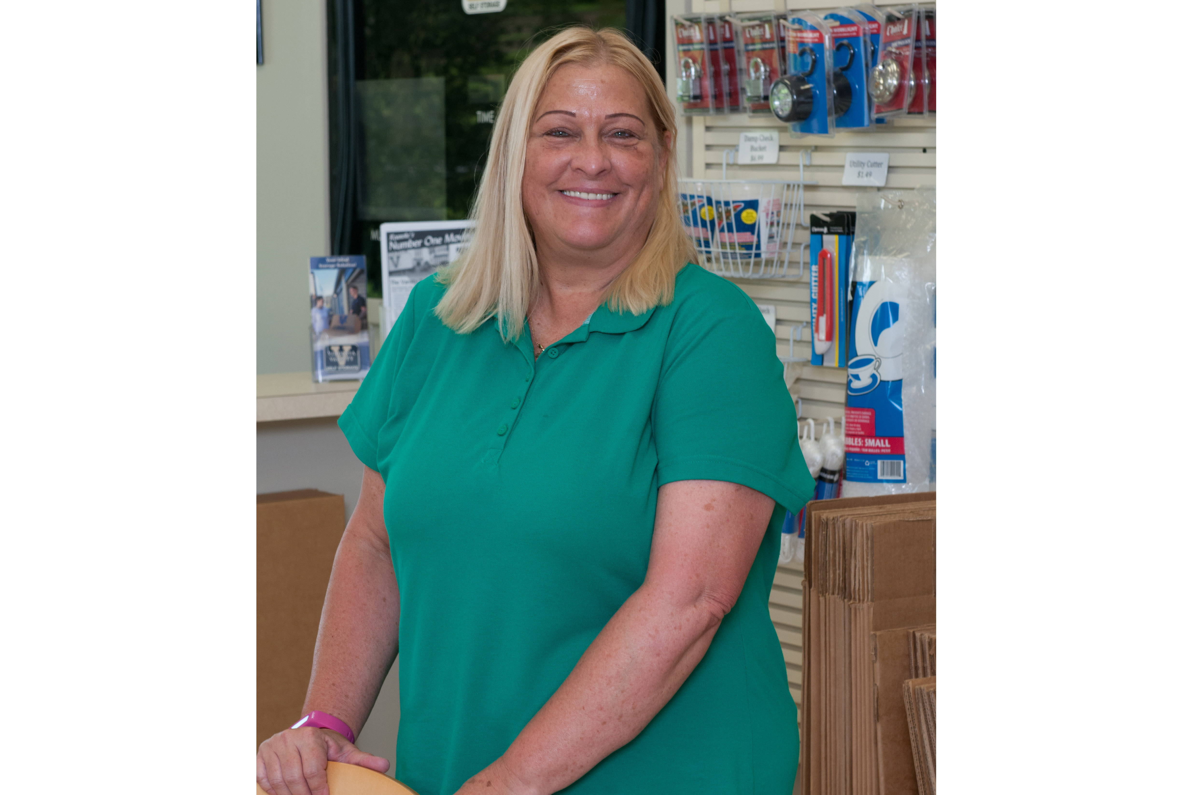 Team member Holly at Virginia Varsity Transfer & Storage