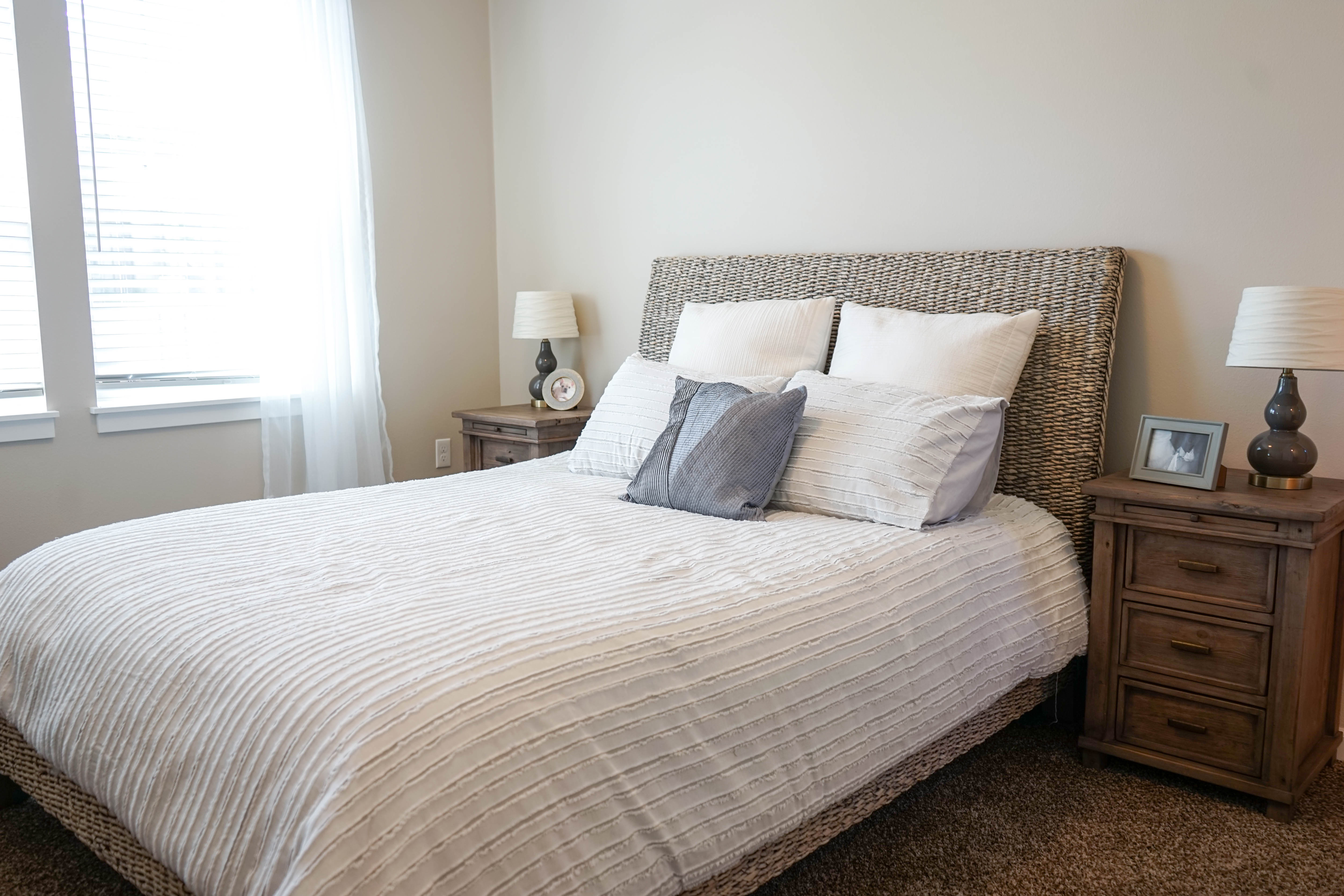 Bedroom at The Grove in Salem, Oregon