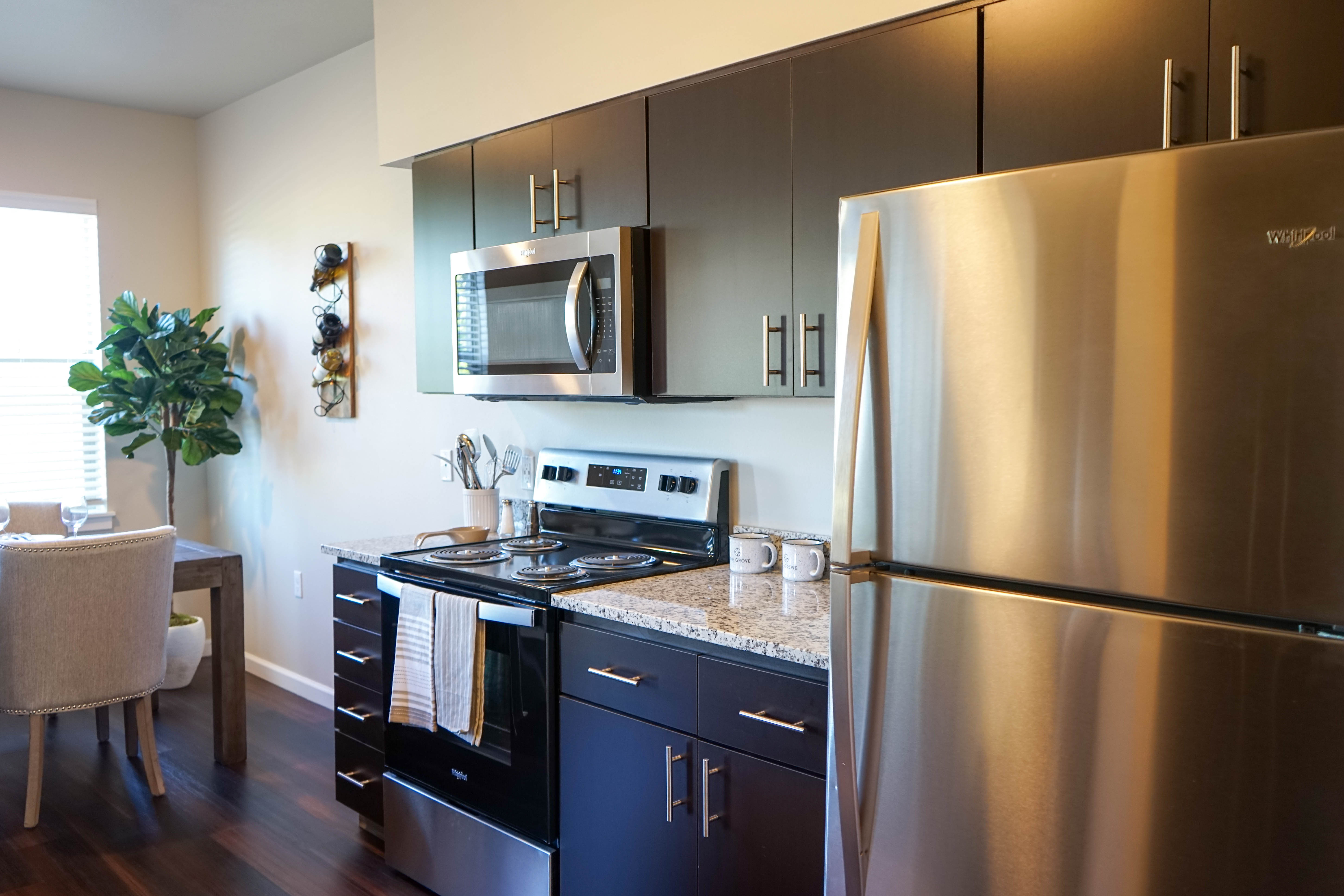 Kitchen at The Grove in Salem, Oregon