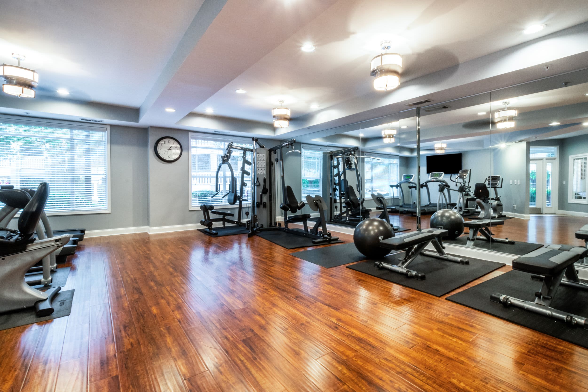 Workout facility at Marquis Midtown West in Atlanta, Georgia