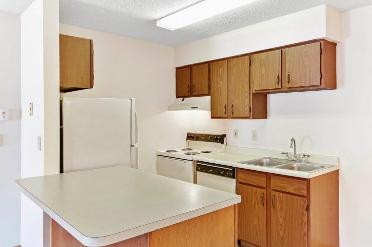 A view of the kitchen at Waterford Harbour in Groveport, Ohio