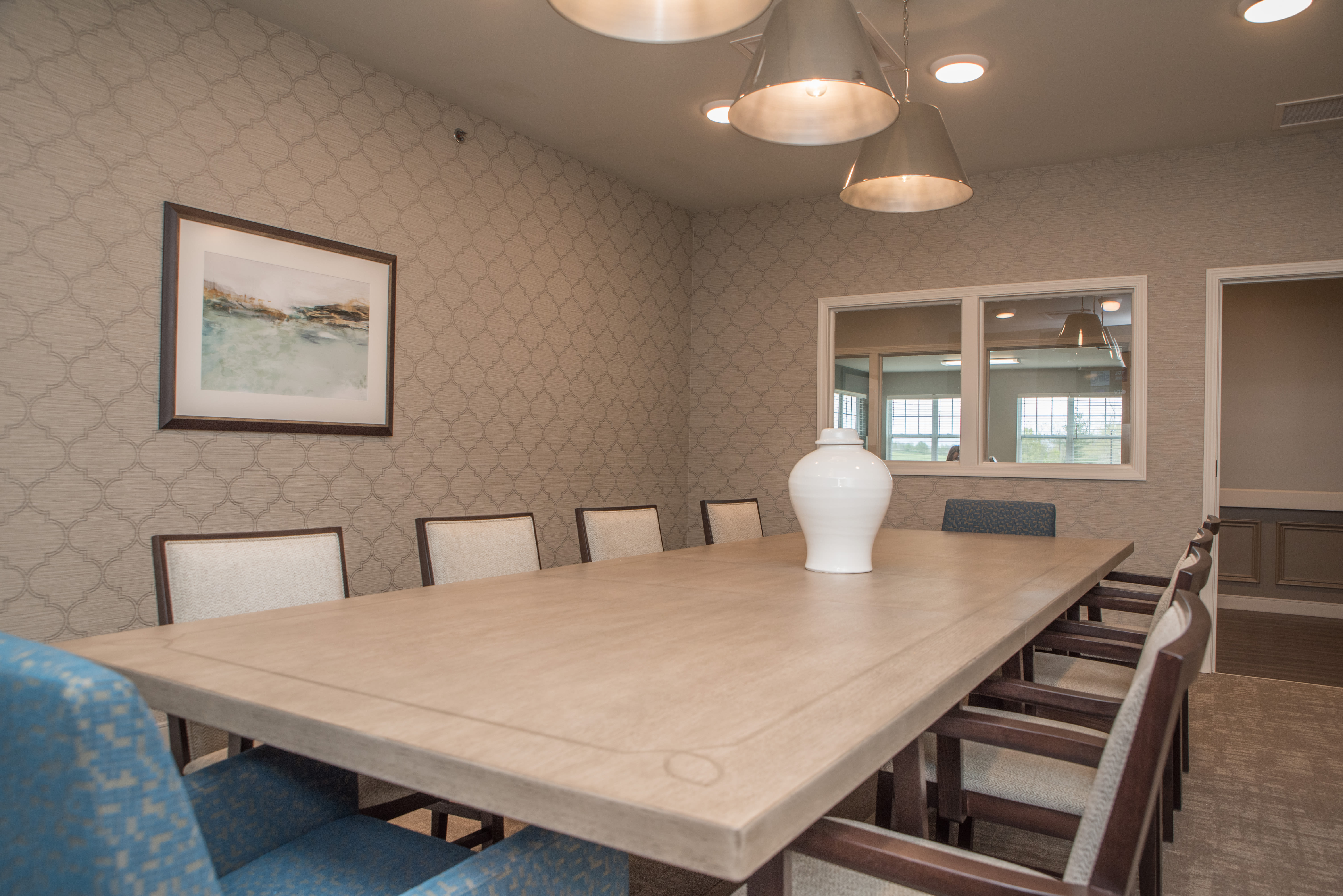Meeting room at Boonesboro Trail Senior Living in Winchester, Kentucky