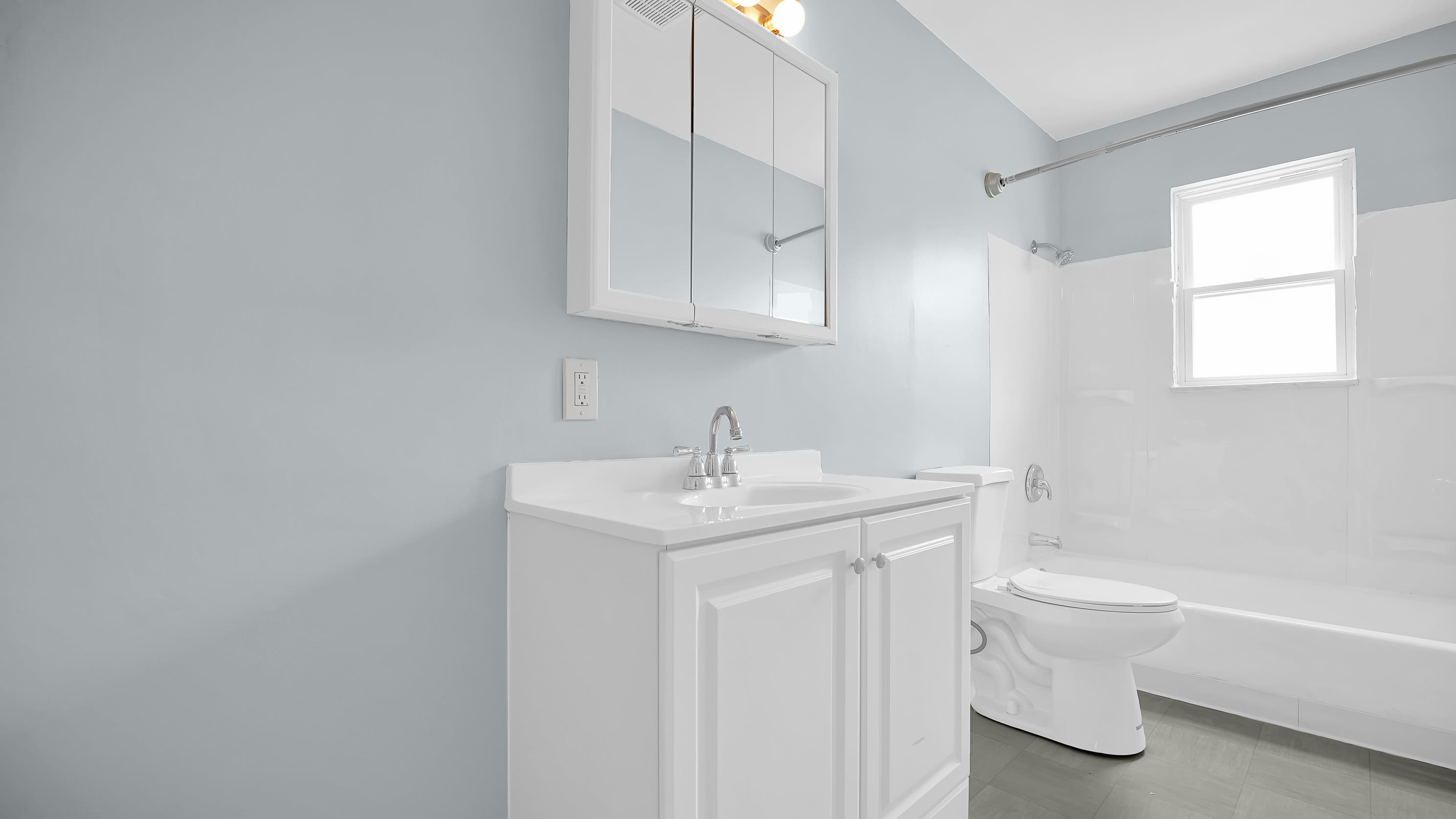 Bathroom at Andrus Court Apartments in Columbus,OH