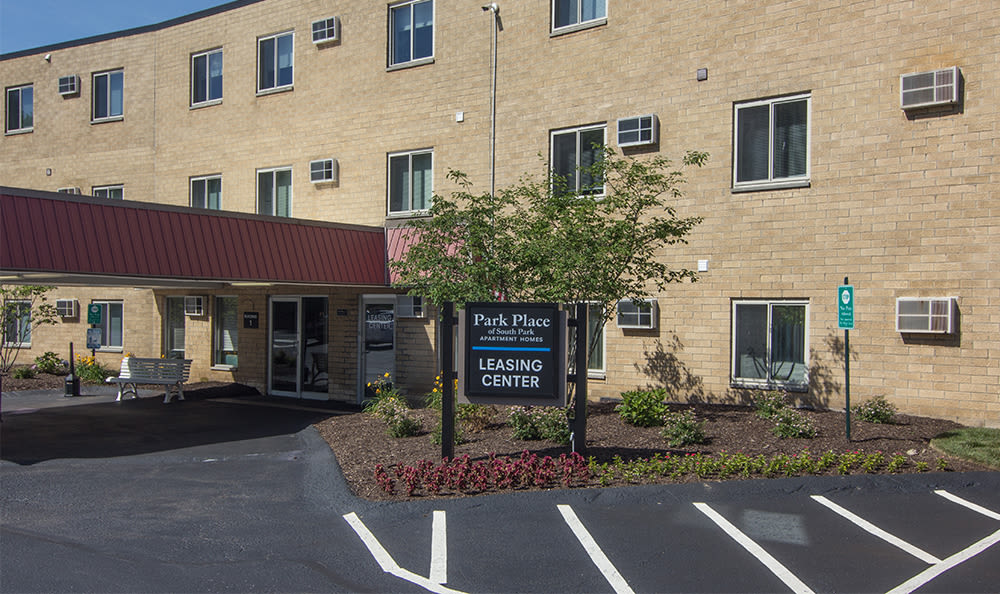 Exterior at Park Place of South Park in South Park, Pennsylvania