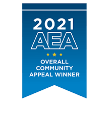 AEA Overall Community Appeal Award Winner 2021
