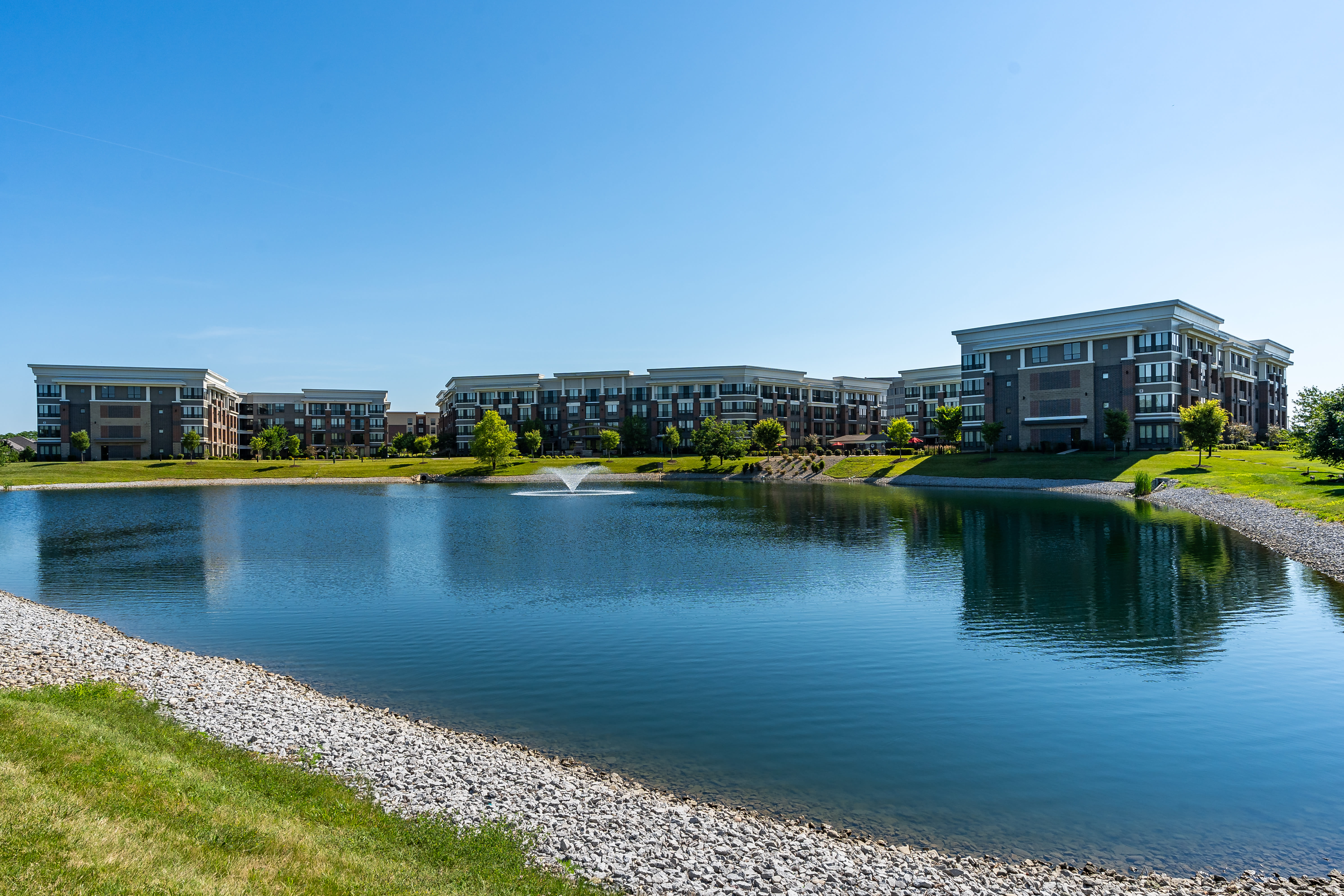 Apartment homes at Latitude at Deerfield Crossing in Mason, Ohio