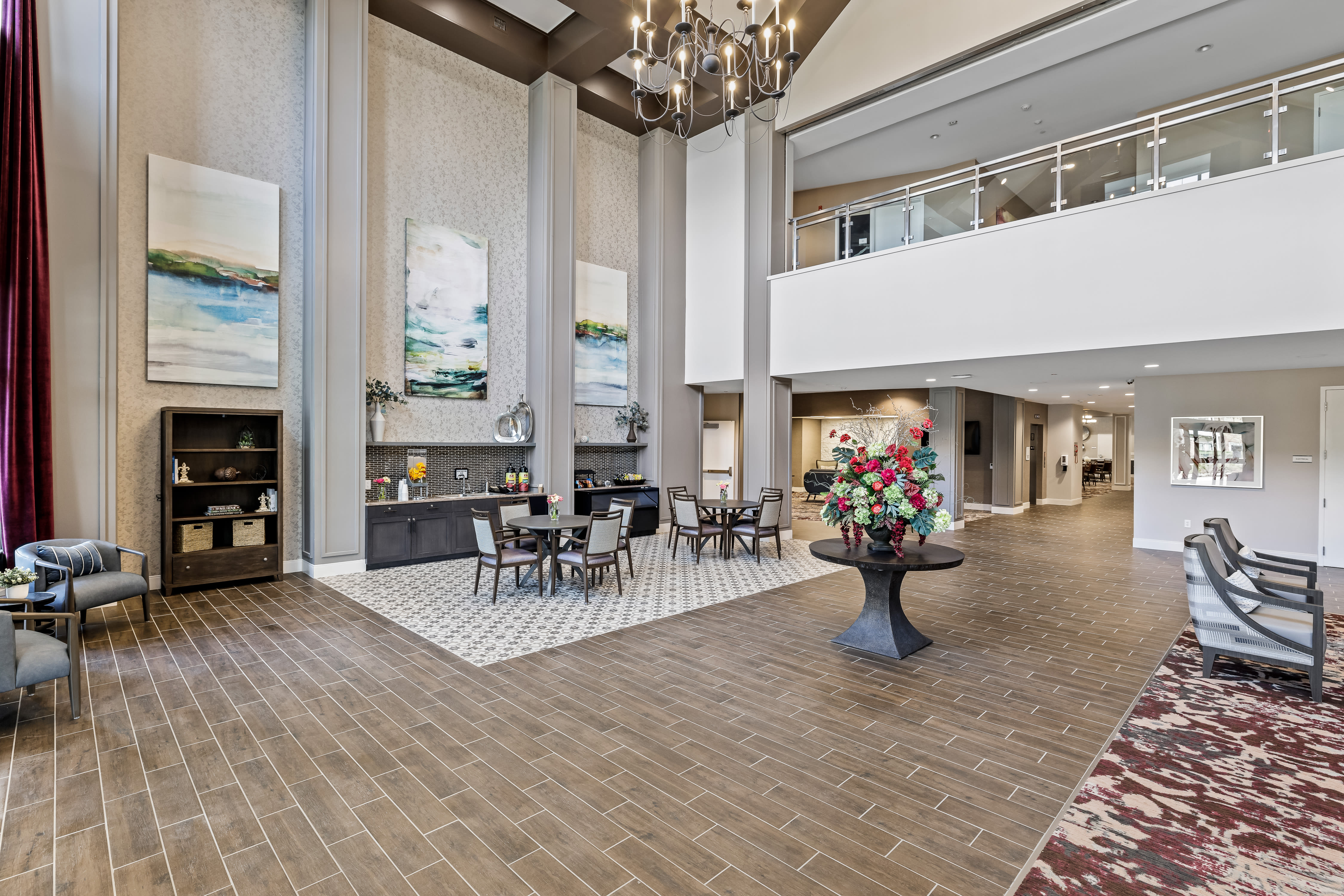 Main lobby at Anthology of Midlothian in North Chesterfield, Virginia