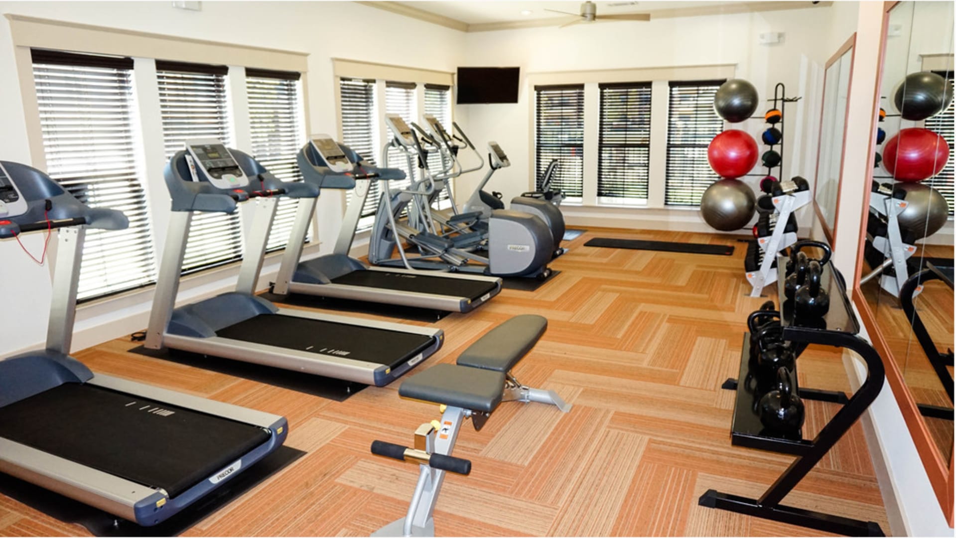 State of the art fitness center at Anatole on MacArthur in Oklahoma City, Oklahoma