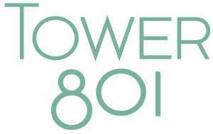 Logo icon for Tower 801 in Seattle, Washington