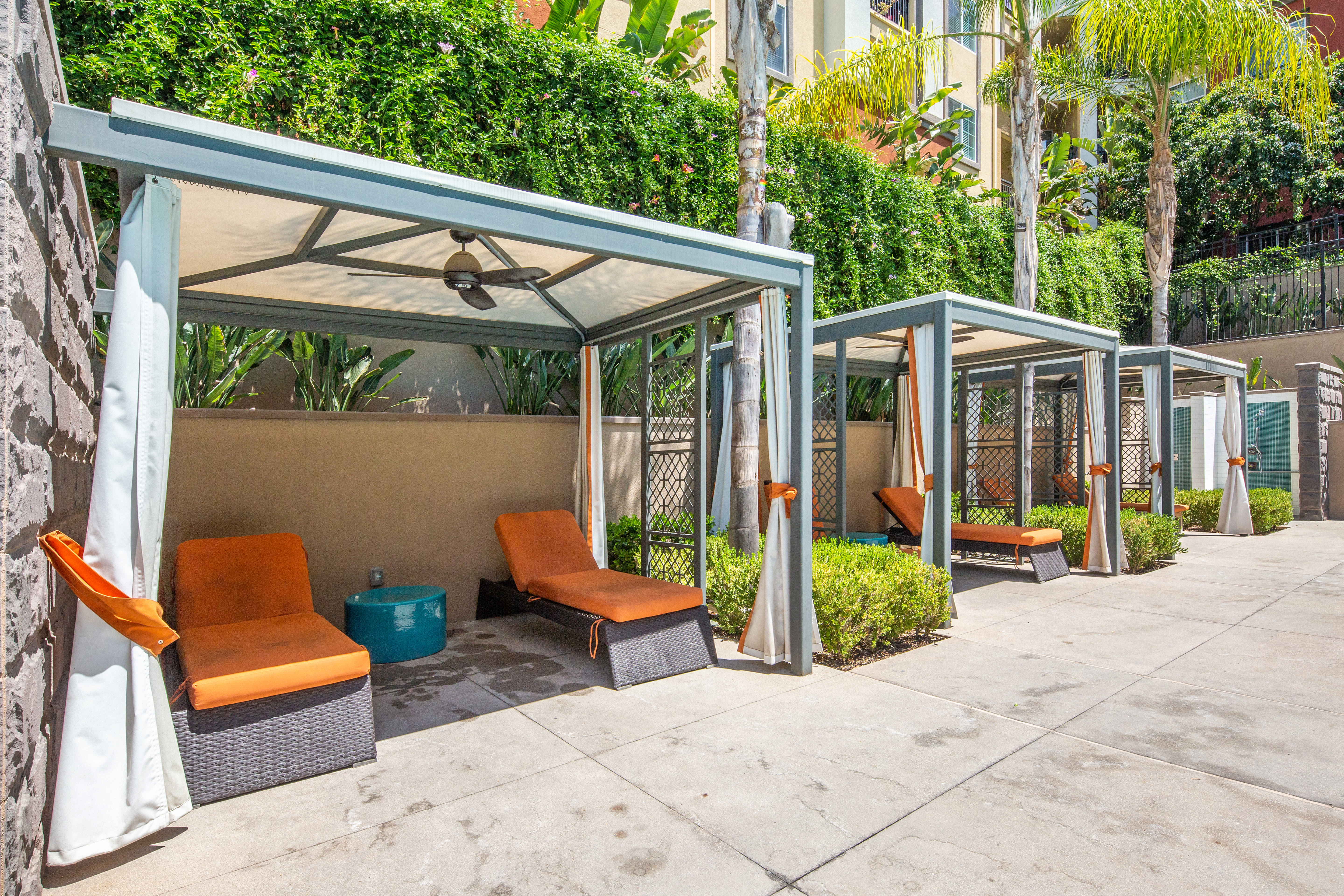 Cabanas at The Boulevard Apartment Homes in Woodland Hills, California
