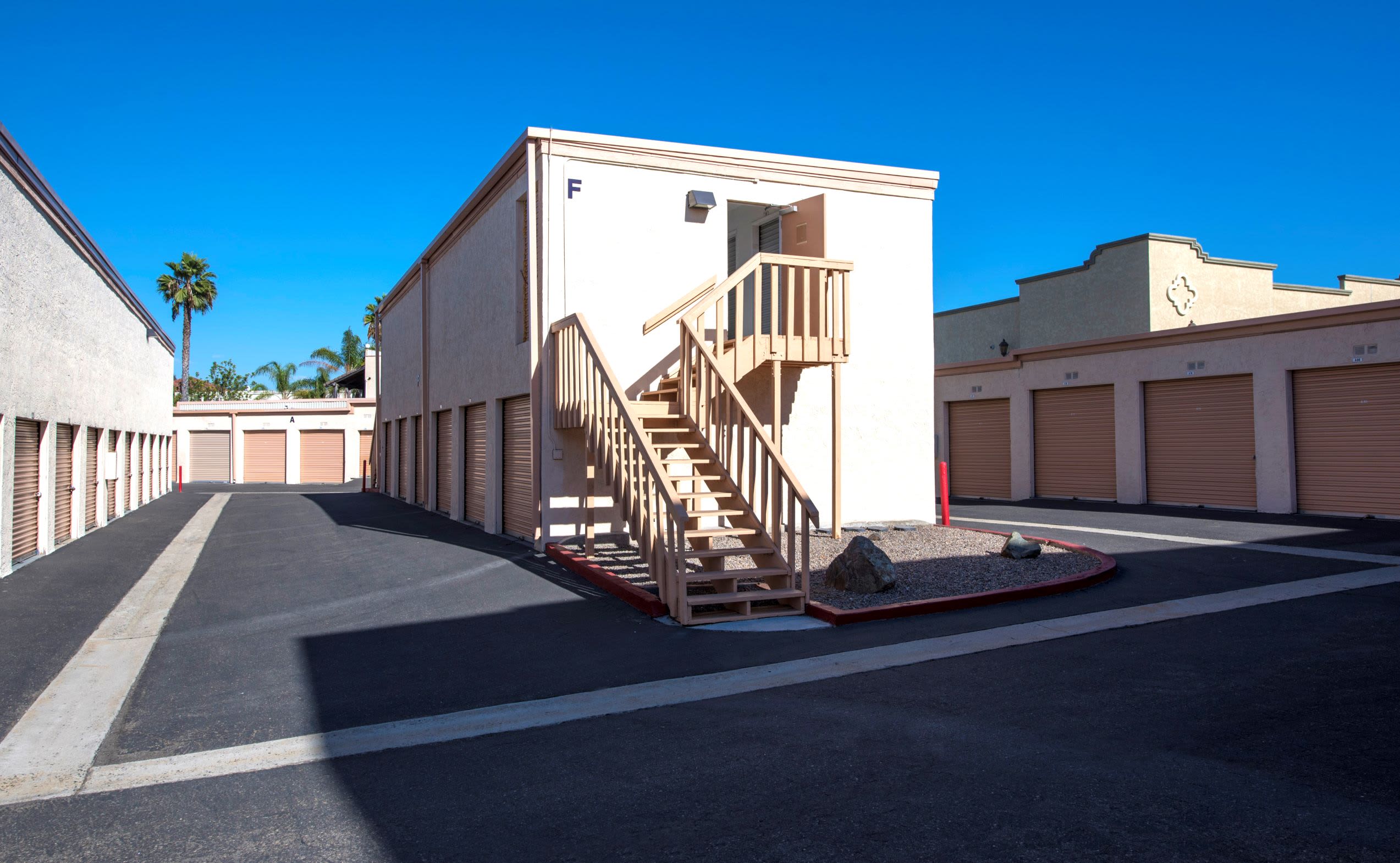  Drive-up storage units at San Marcos Mini Storage in San Marcos, CA