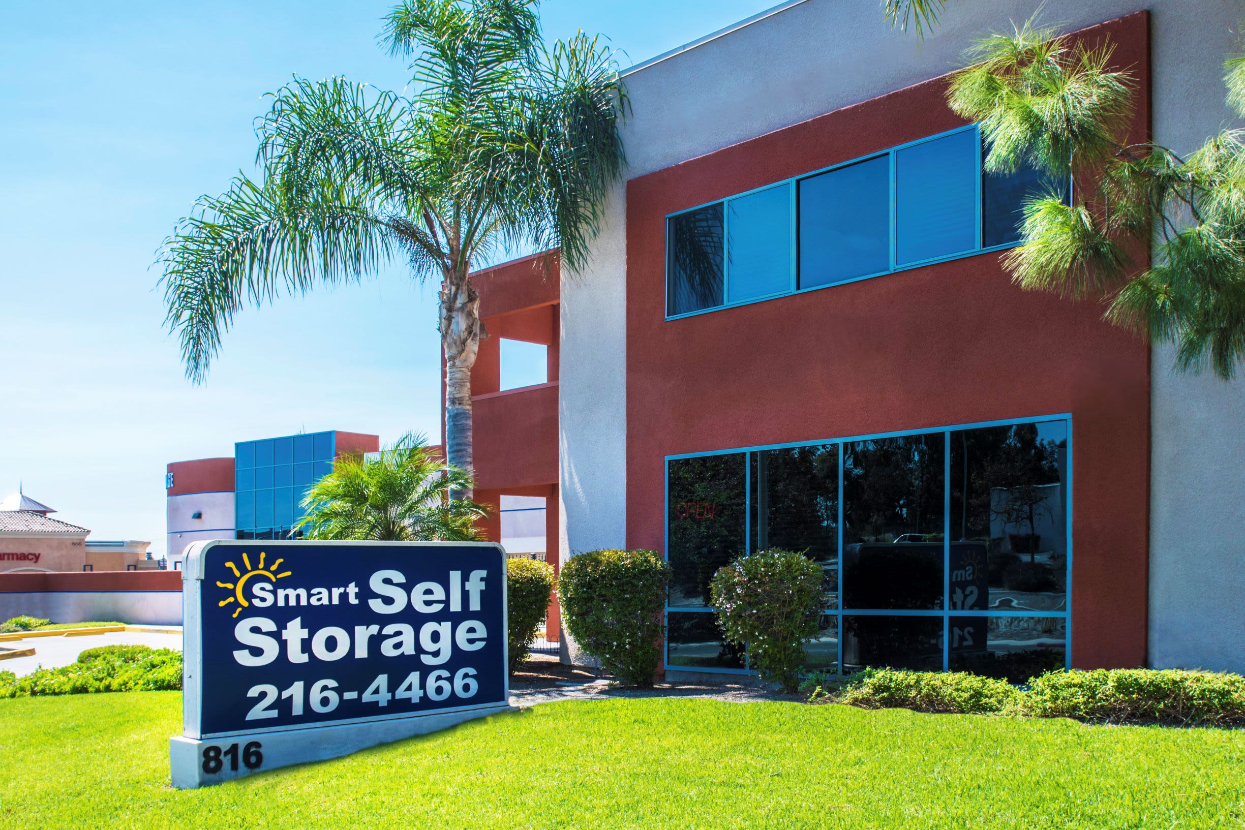Signage at Smart Self Storage of Eastlake in Chula Vista, CA