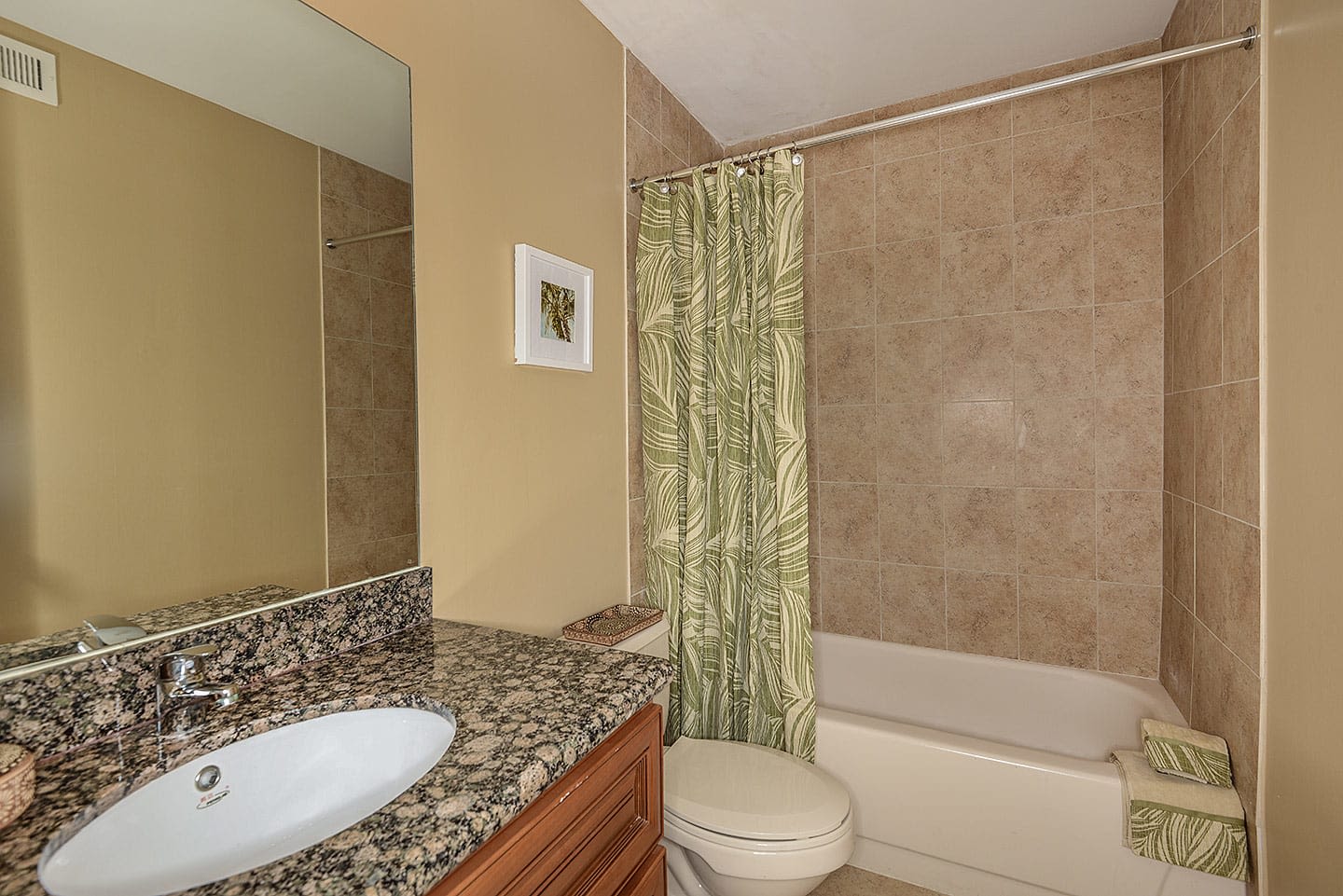 Model bathroom at Royal St. George at the Villages Apartment Homes in West Palm Beach, Florida