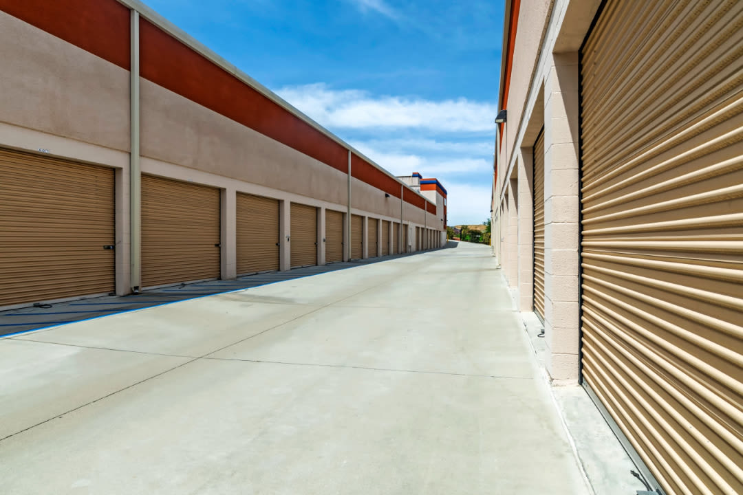 Drive up unit at Carlsbad Self Storage in Carlsbad, CA