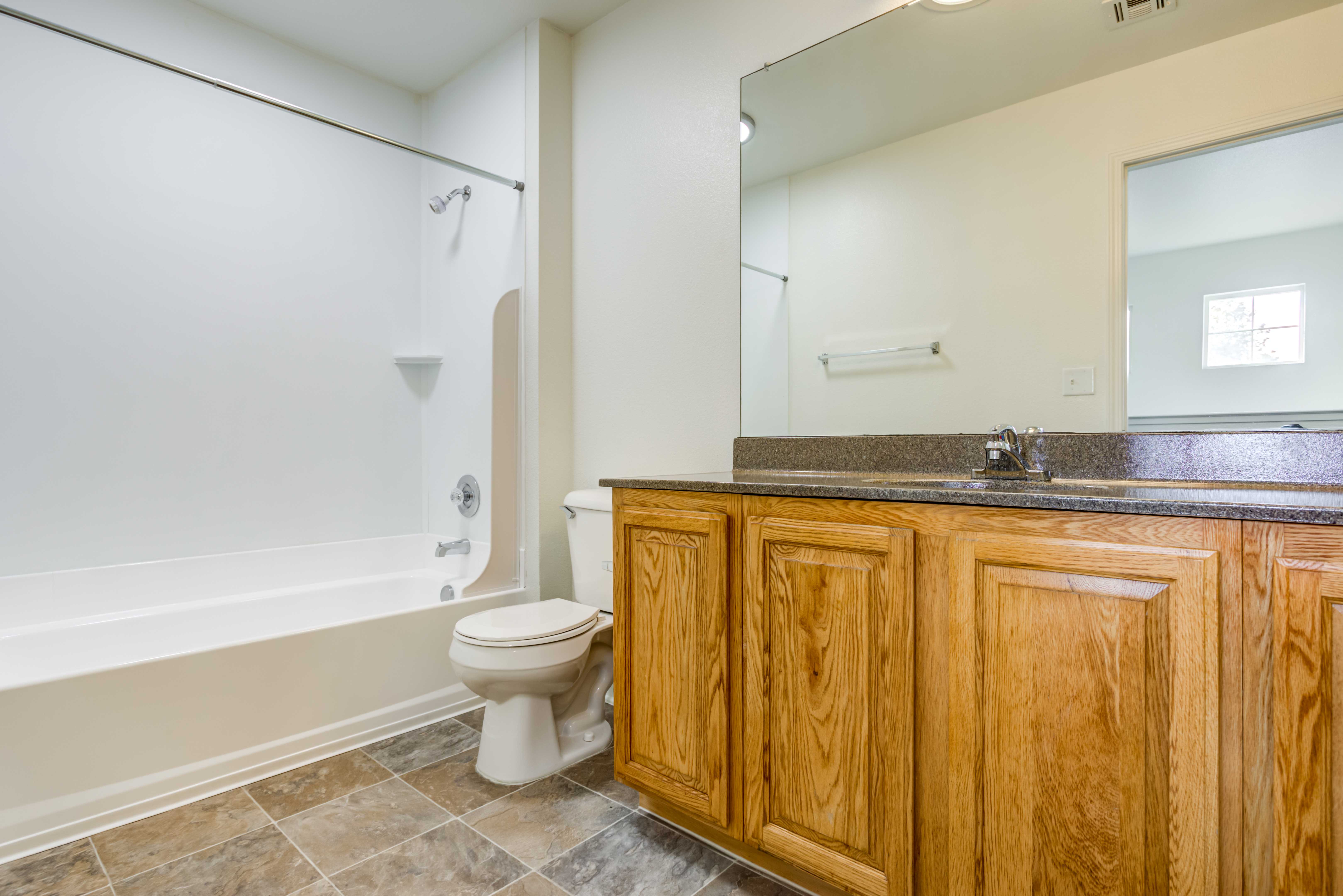 A bathroom in a home at Stone Park in Lemoore, California