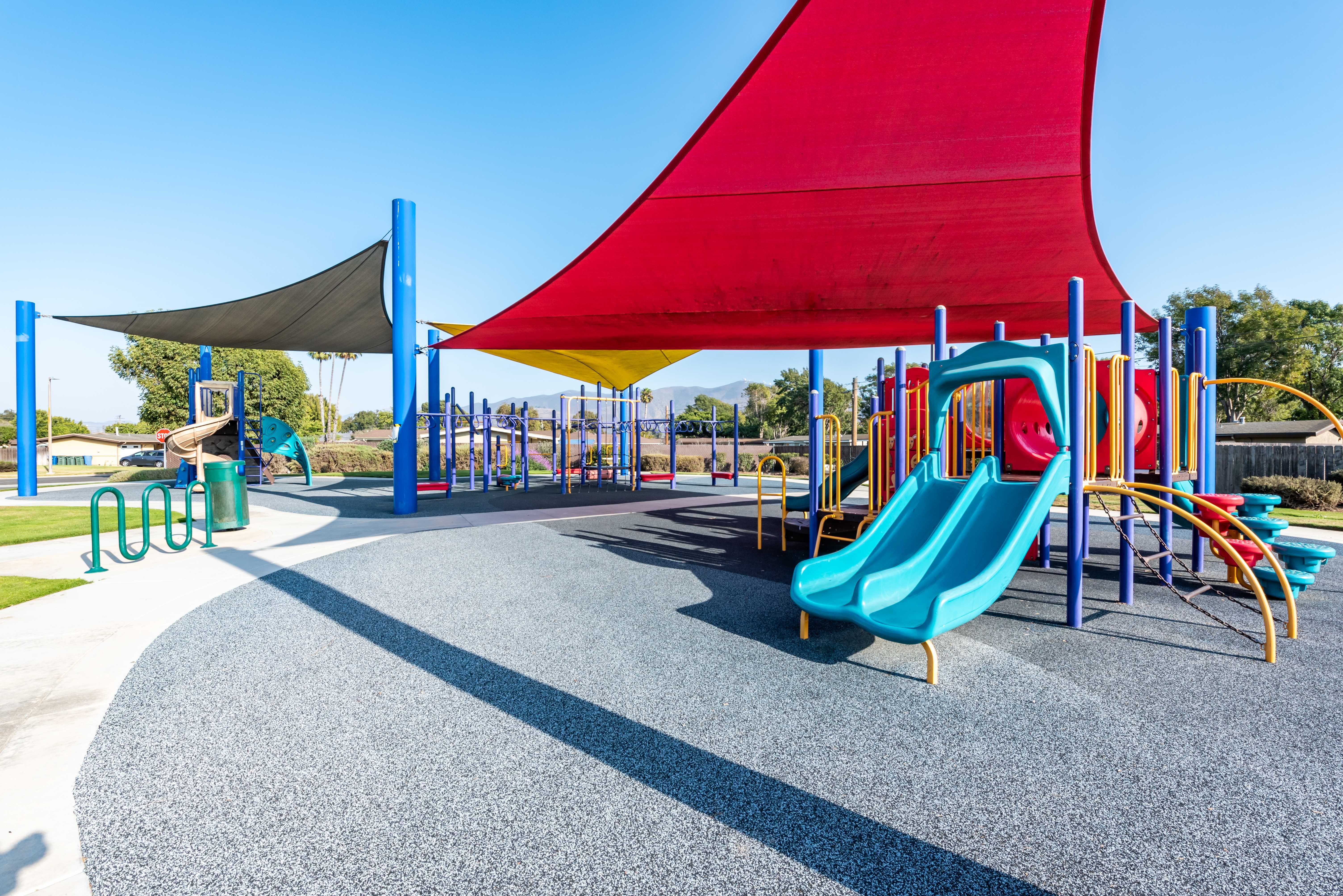 A playground at San Miguel in Point Mugu, California
