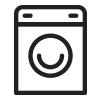 Washer & dryer connection icon for Janet Circle in Columbus, Ohio