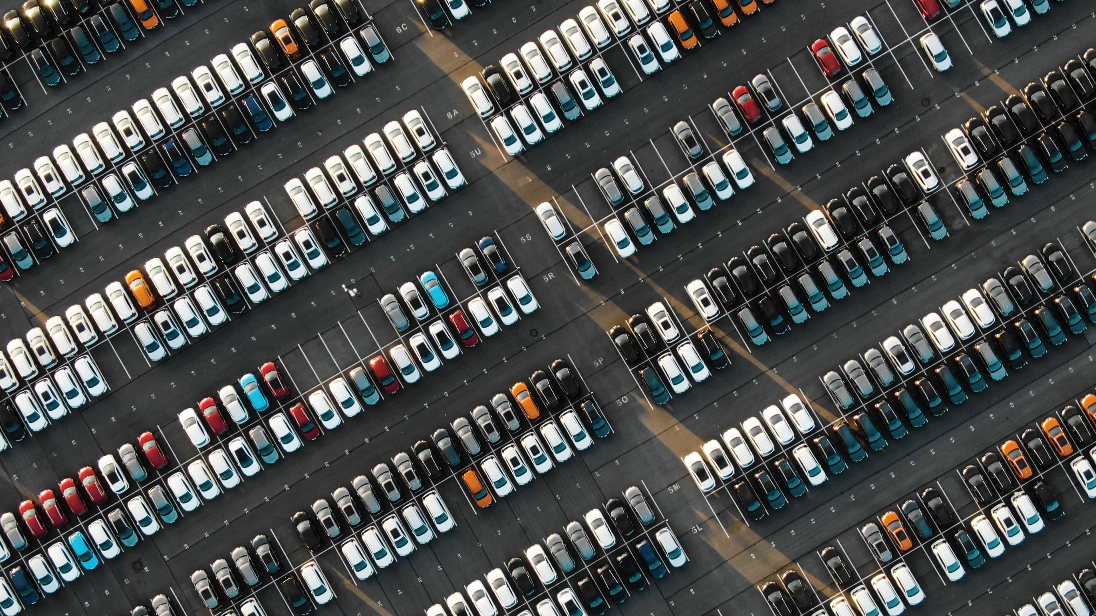 Cars parked at a Nova Storage location in California