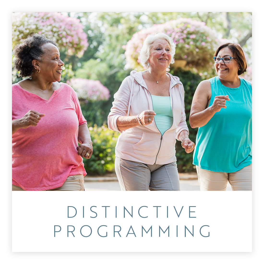 View our Distinctive programs at Estancia Senior Living in Fallbrook, California