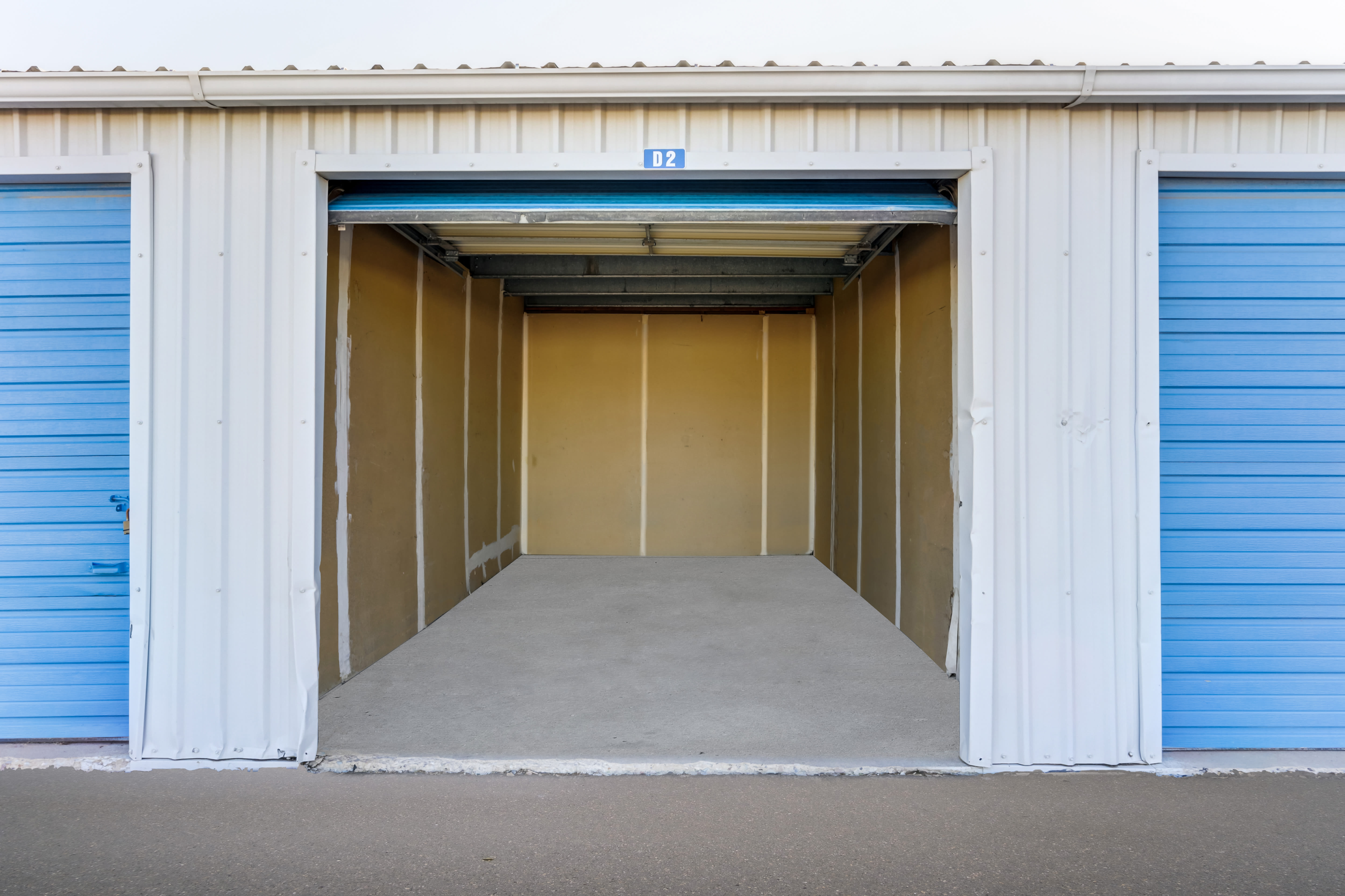 Open Door of Unit At North Salt Lake Storage