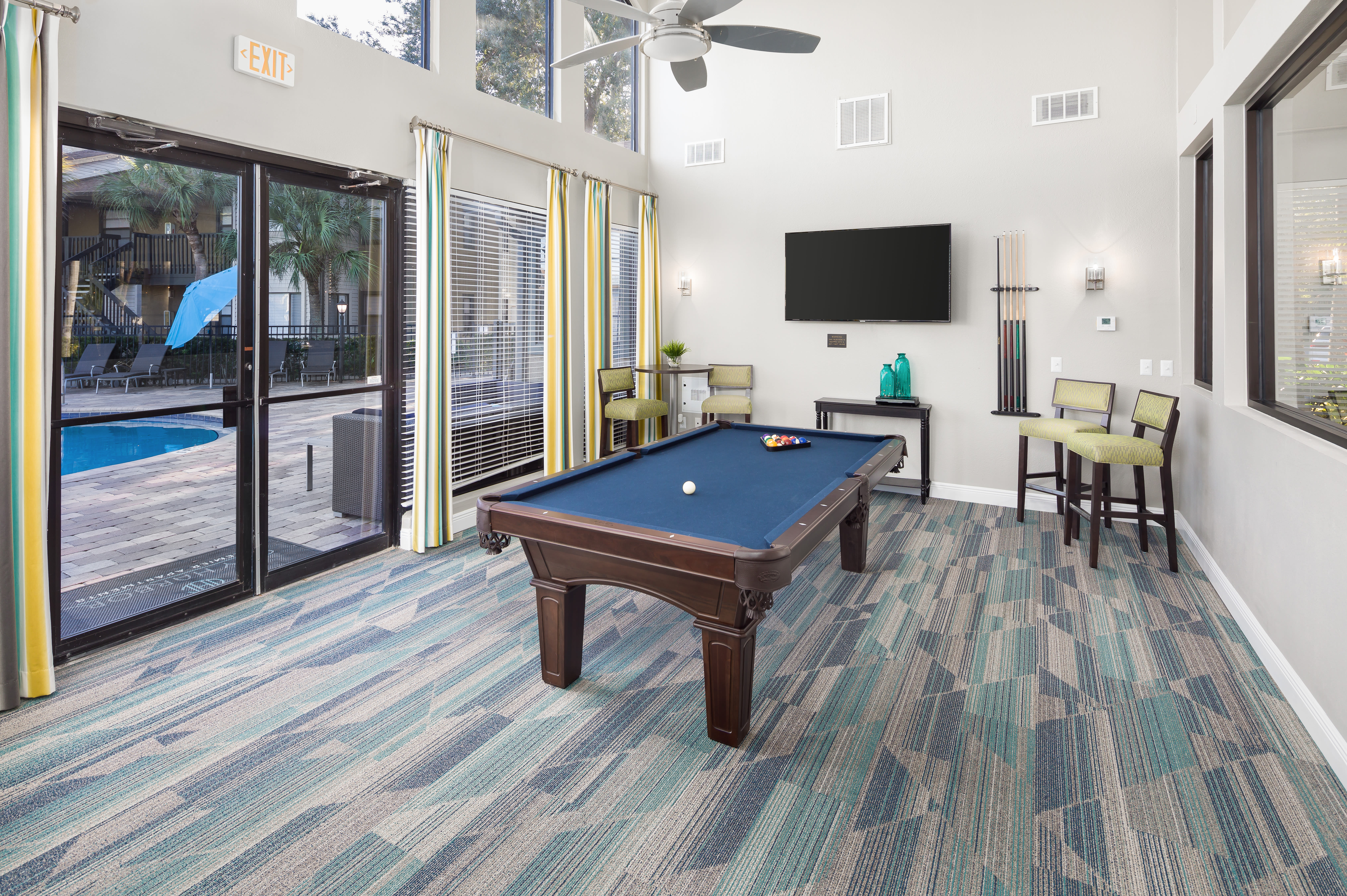 Luxury clubhouse at City Harbor in Melbourne, Florida