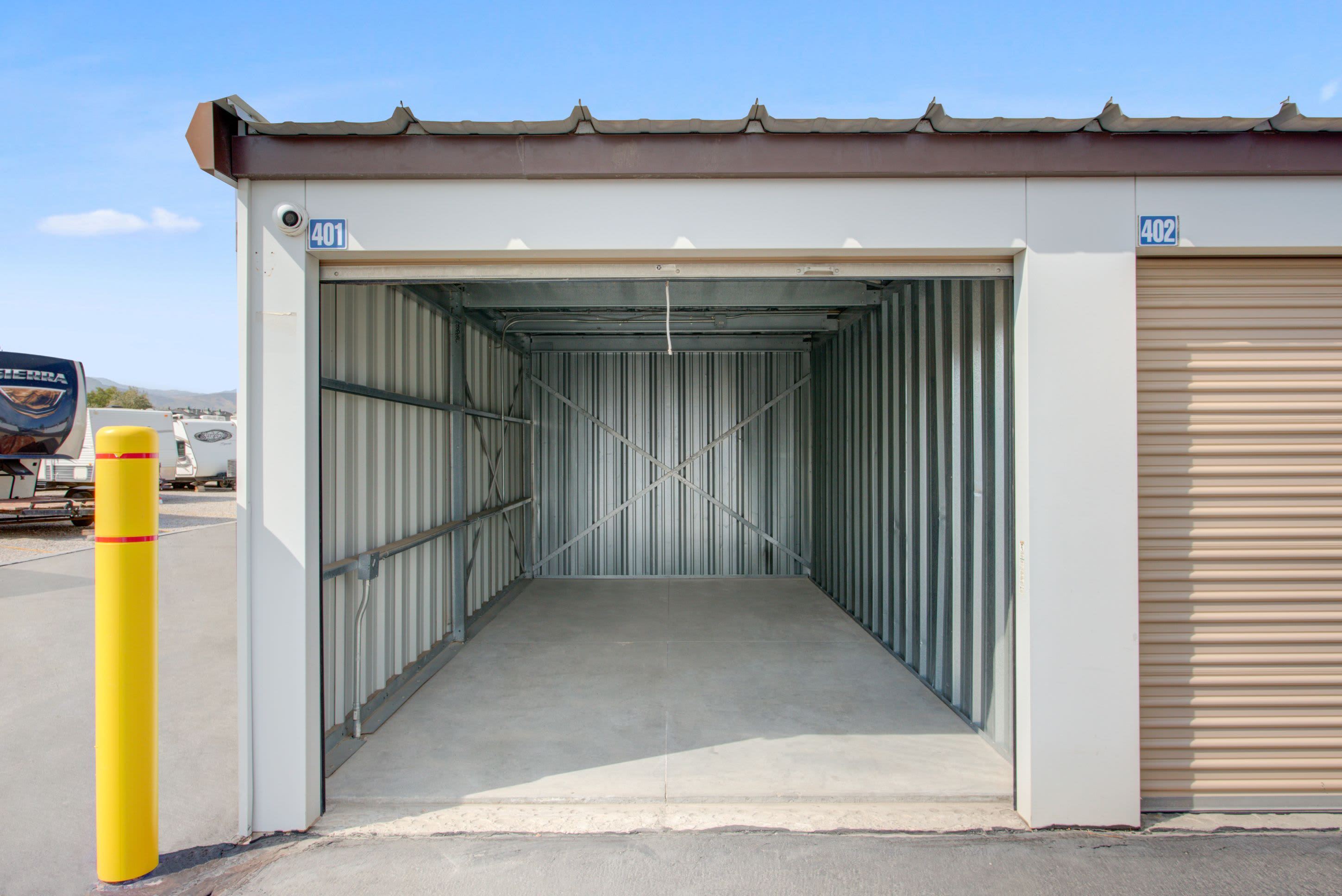 Outdoor Storage Units at Storage Etc Kearns