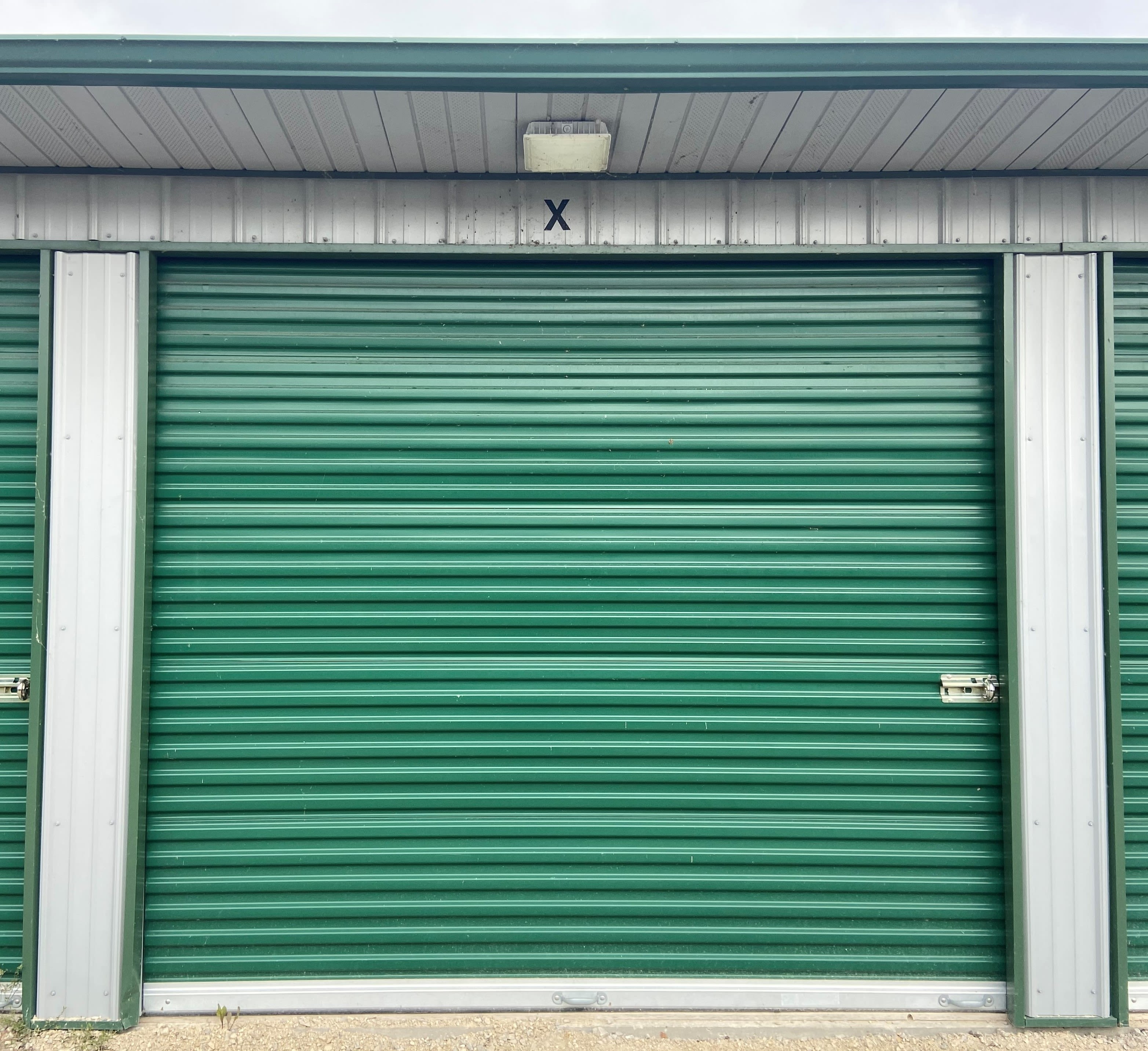 A storage unit at KO Storage in Juneau, Wisconsin