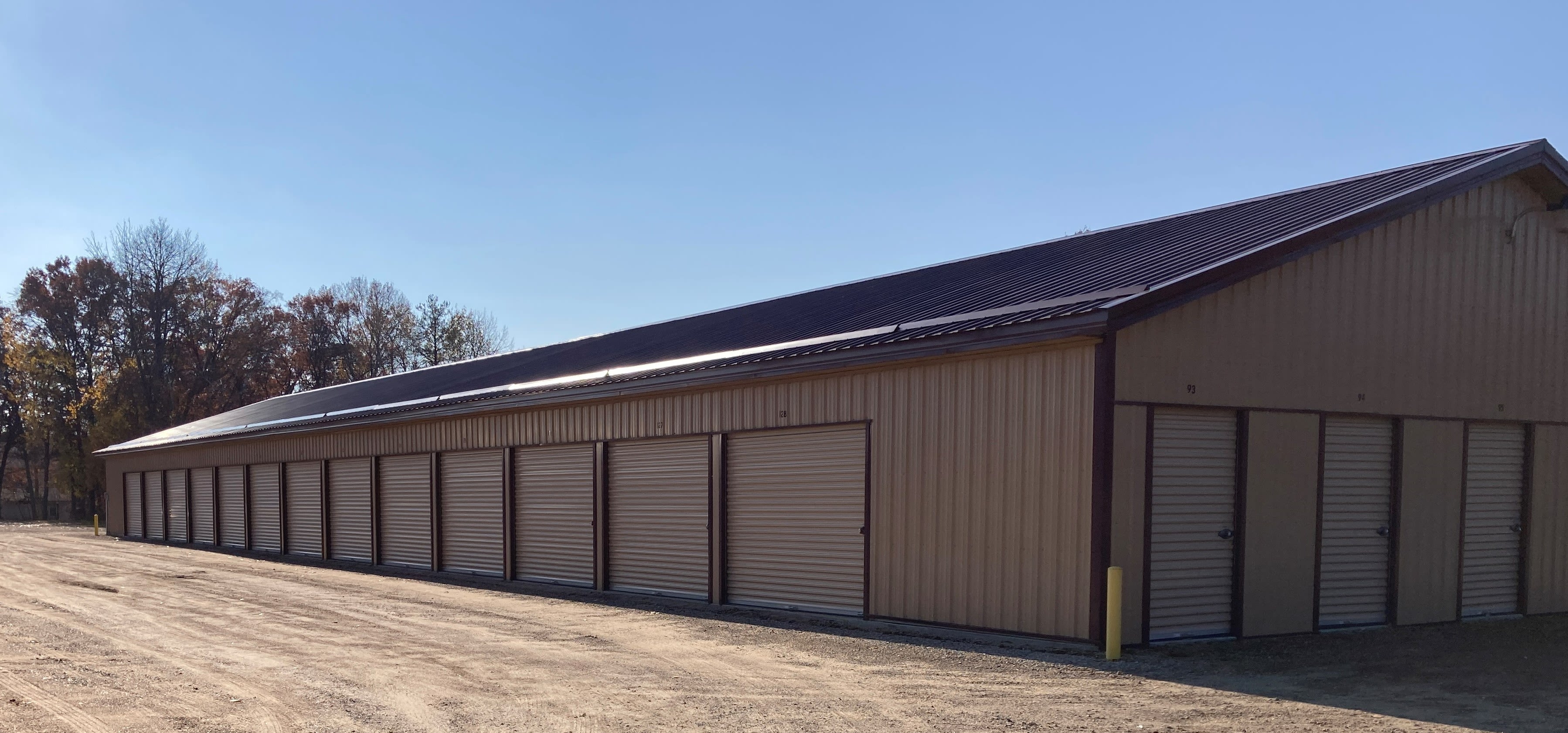 External storage units at KO Storage of Nisswa in Nisswa, Minnesota