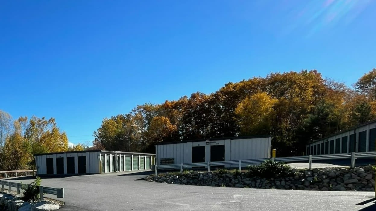 Exterior of outdoor units at KO Storage of Windham in Windham, Maine