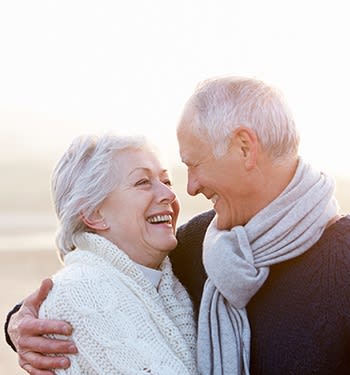 A resident couple at Glenwood in Dublin, Ohio.